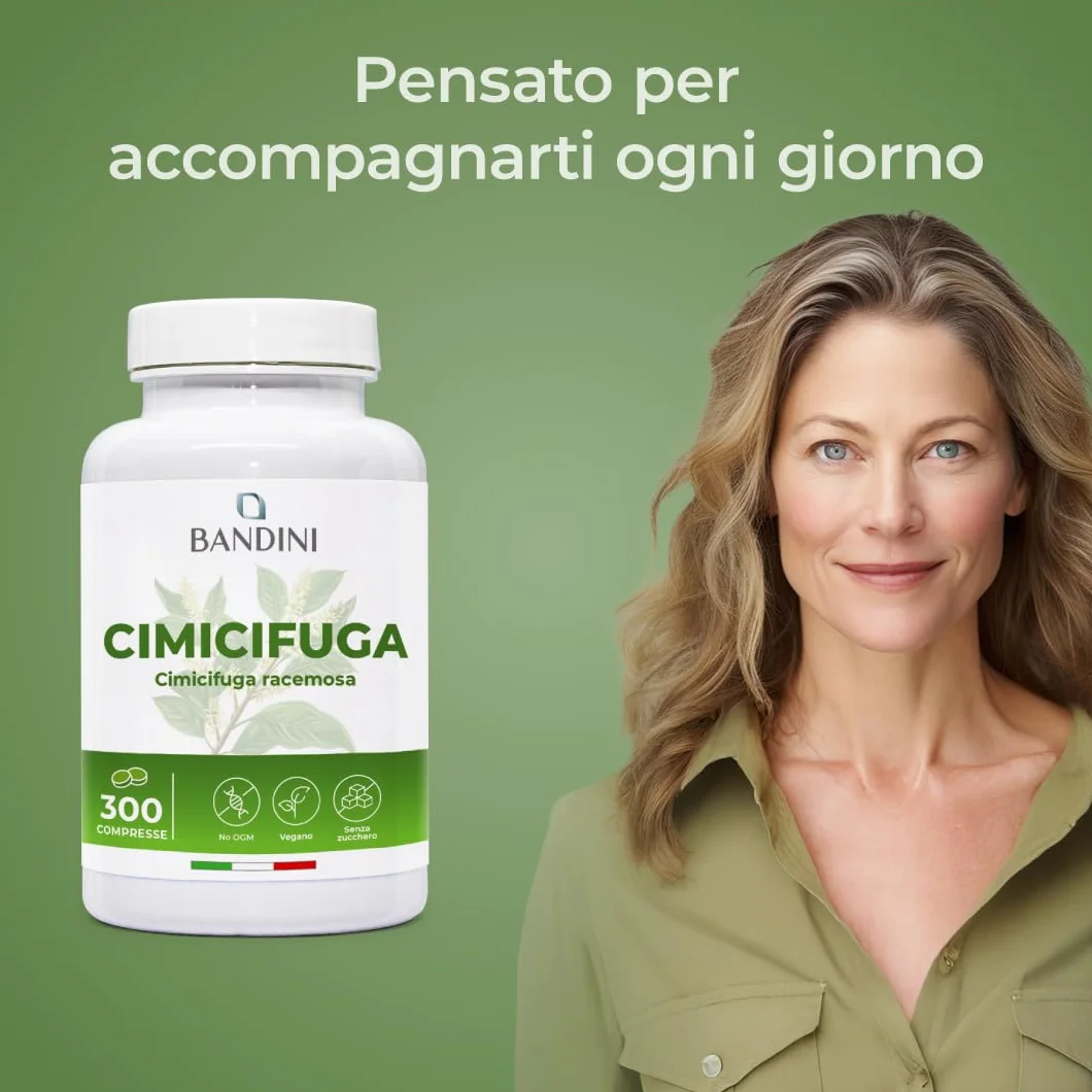 Bandini Cimicifuga 300 compresse 300 mg per dose giornaliera Cimicifuga racemosa