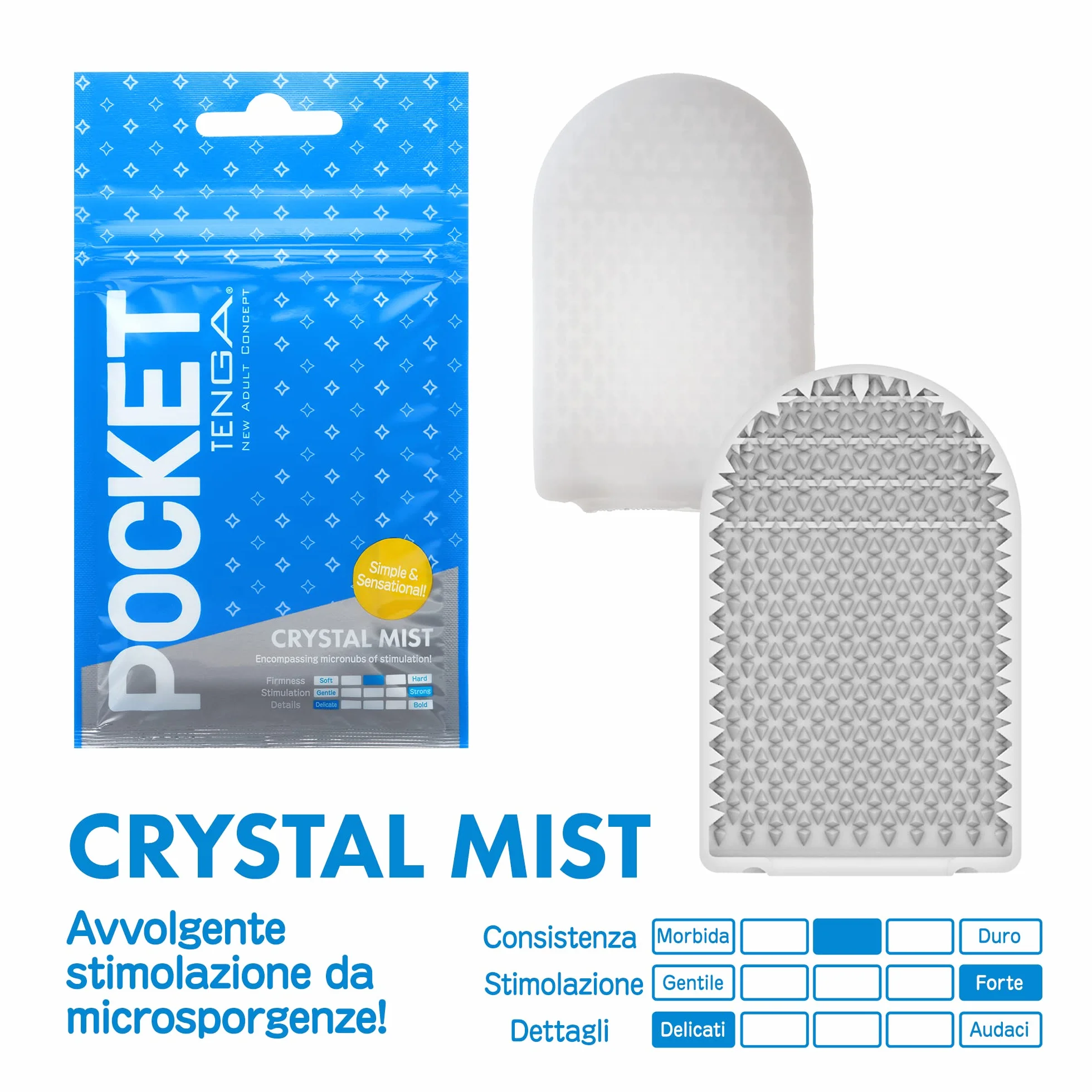 POCKET TENGA SERIES (WAVE LINE + CLICK BALL + BLOCK EDGE + HEXA-BRICK + CRYSTAL MIST + SPARK BEADS)
