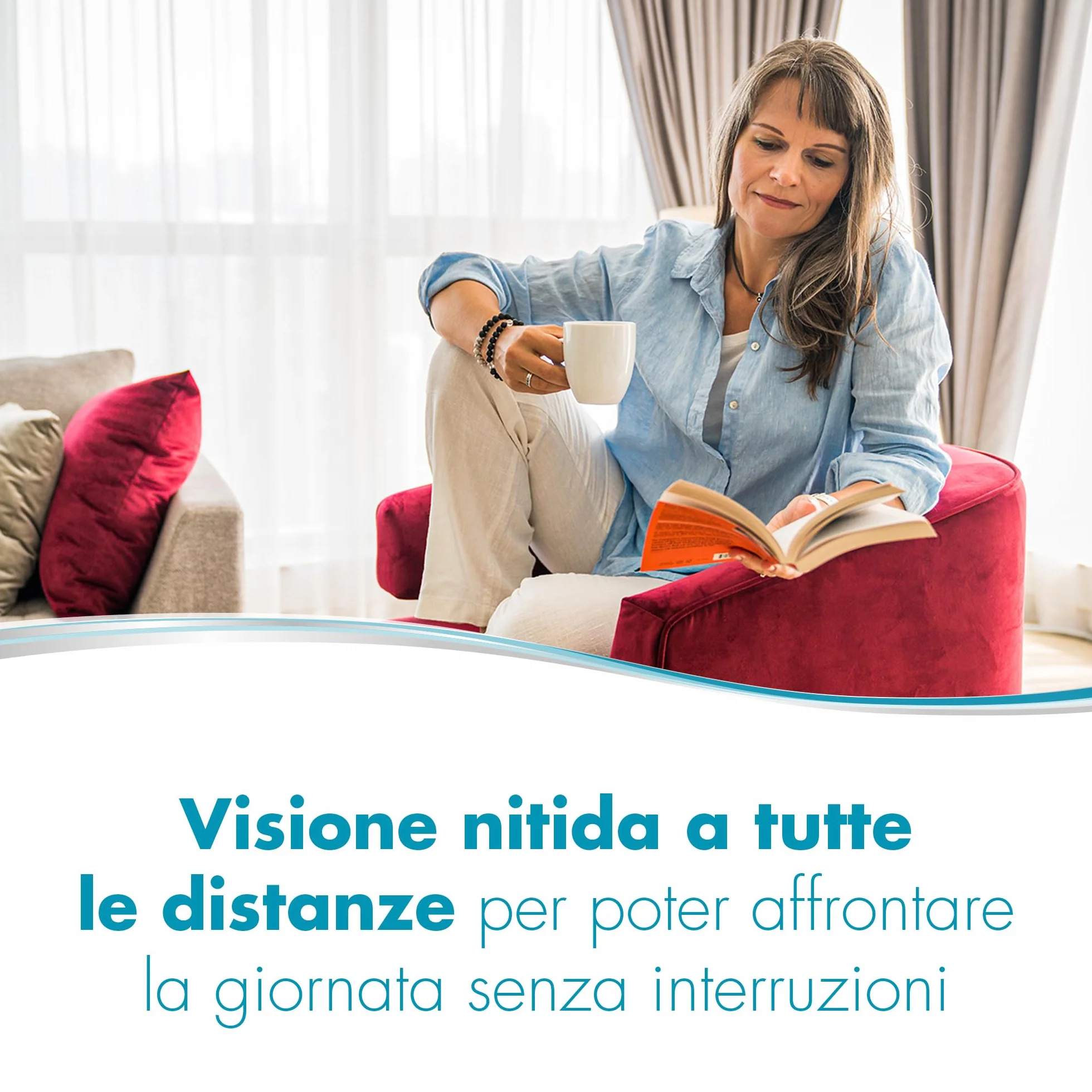 Dailies AquaComfort Plus Multifocal lenti a contatto giornaliere, 30 lenti / BC 8.7 mm / DIA 14.0 mm / ADD HIGH / +2.75 diottria