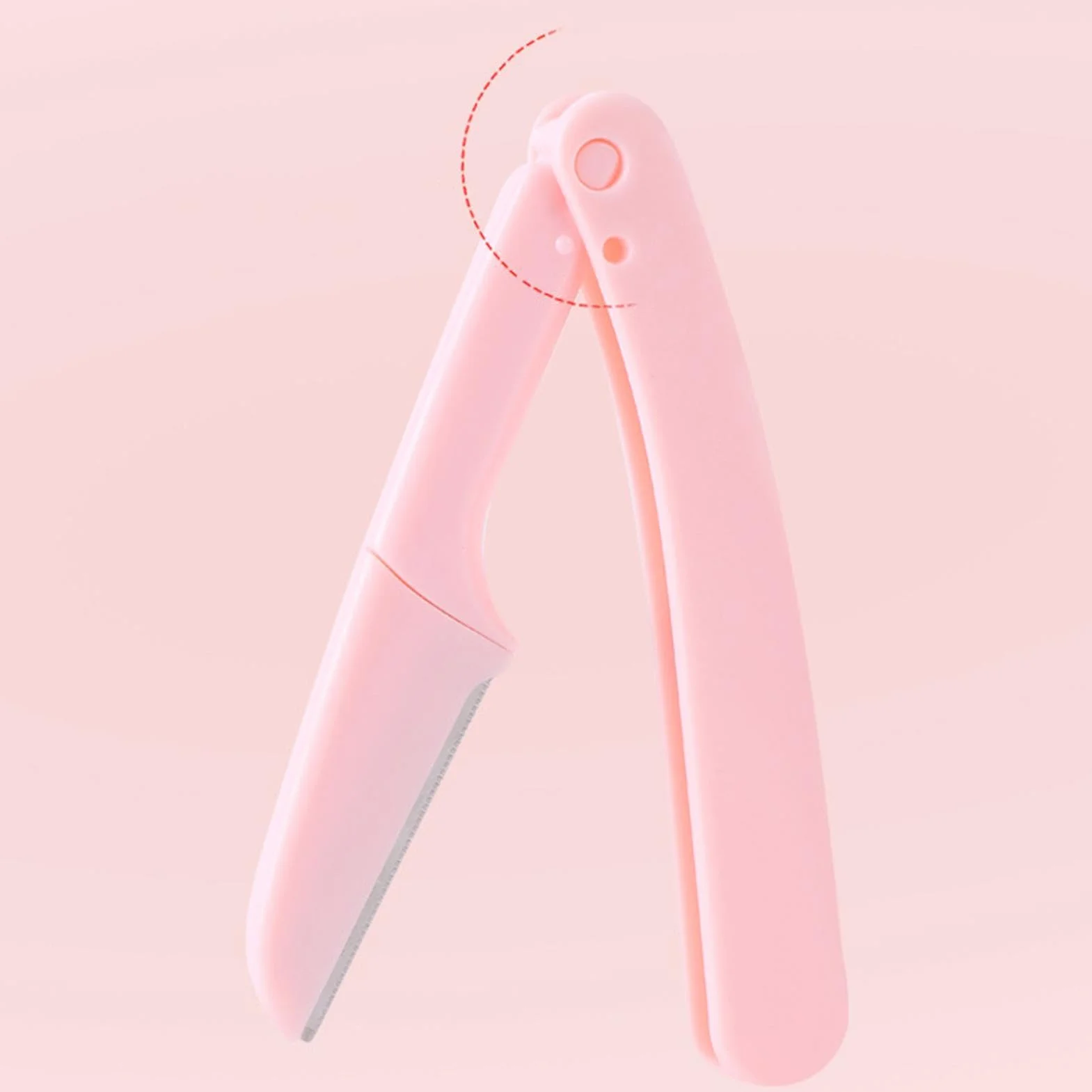 Trimmer sopracciglia pieghevole professionale portatile per donne principianti