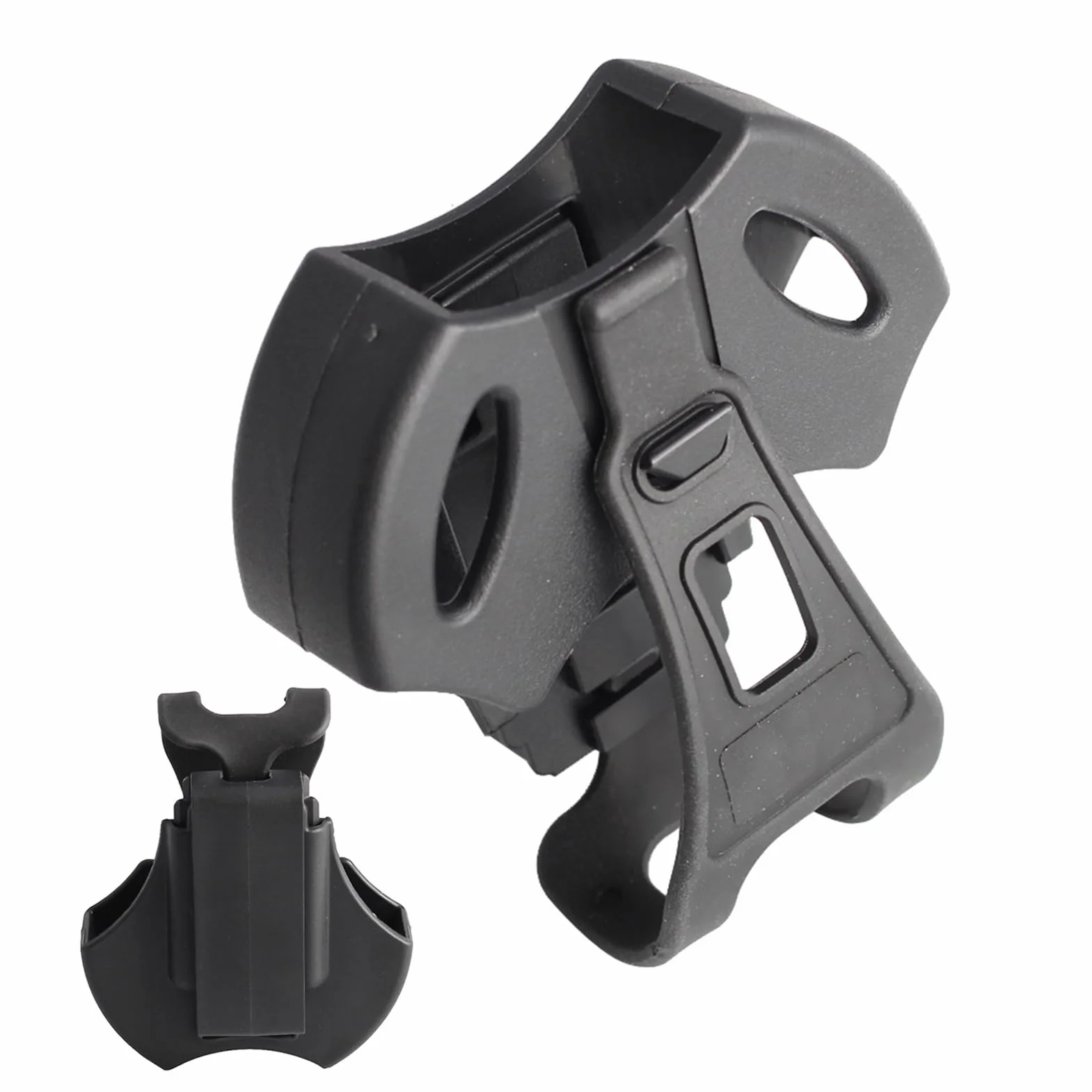 Generisch Custodia manette per cintura - Borsa fondina con clip posteriore a rilascio rapido
