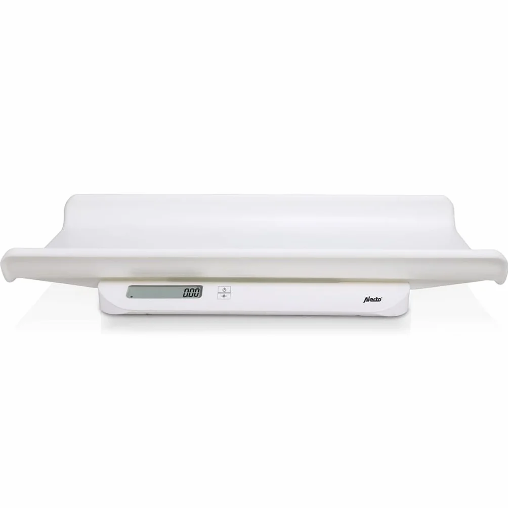 Alecto BC10 Bilancia Neonato Preciso 5 grammi 20 kg Bianco