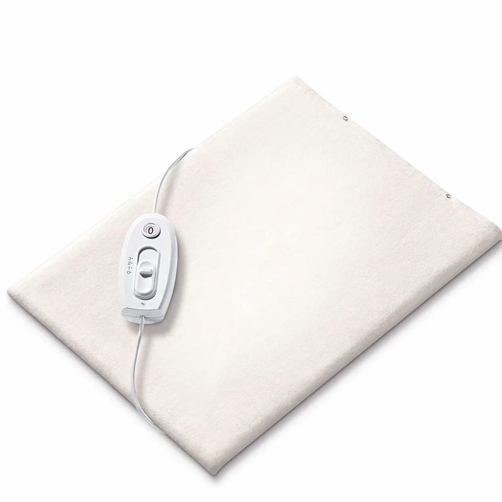 Sanitas SHK 18 Termoforo Elettrico 40x30 cm, 3 Livelli di Temperatura, Spegnimento Automatico, Protezione Surriscaldamento, Fodera in Cotone Lavabile, Certificato Oeko-Tex
