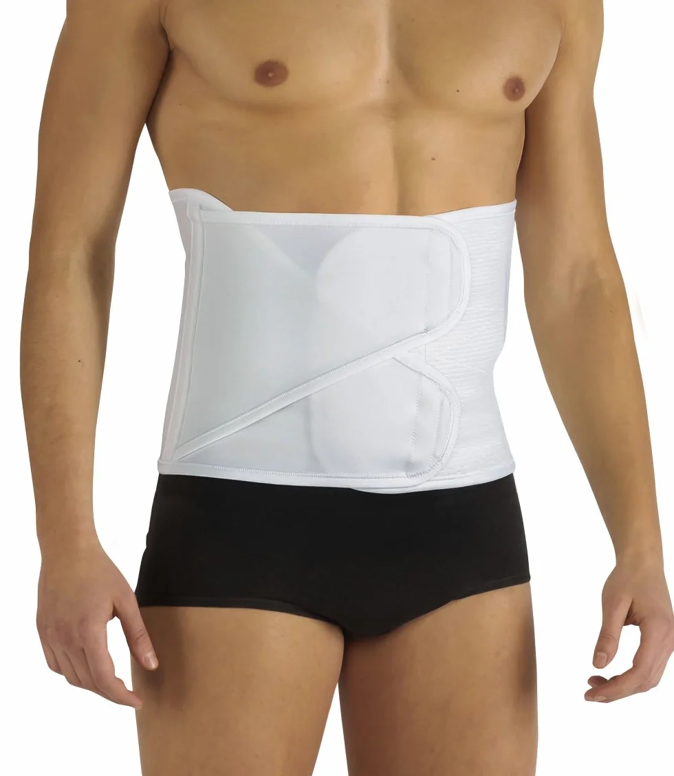 Fascia Addominale Post- Operatoria Unisex Bianca H 30 Cm art. 675
