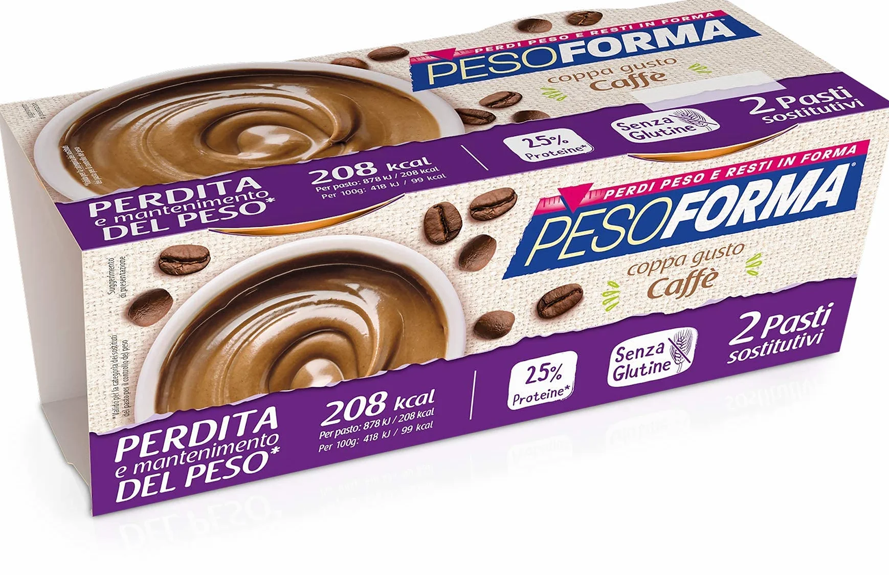Pesoforma Coppa Caffè X2-458 g