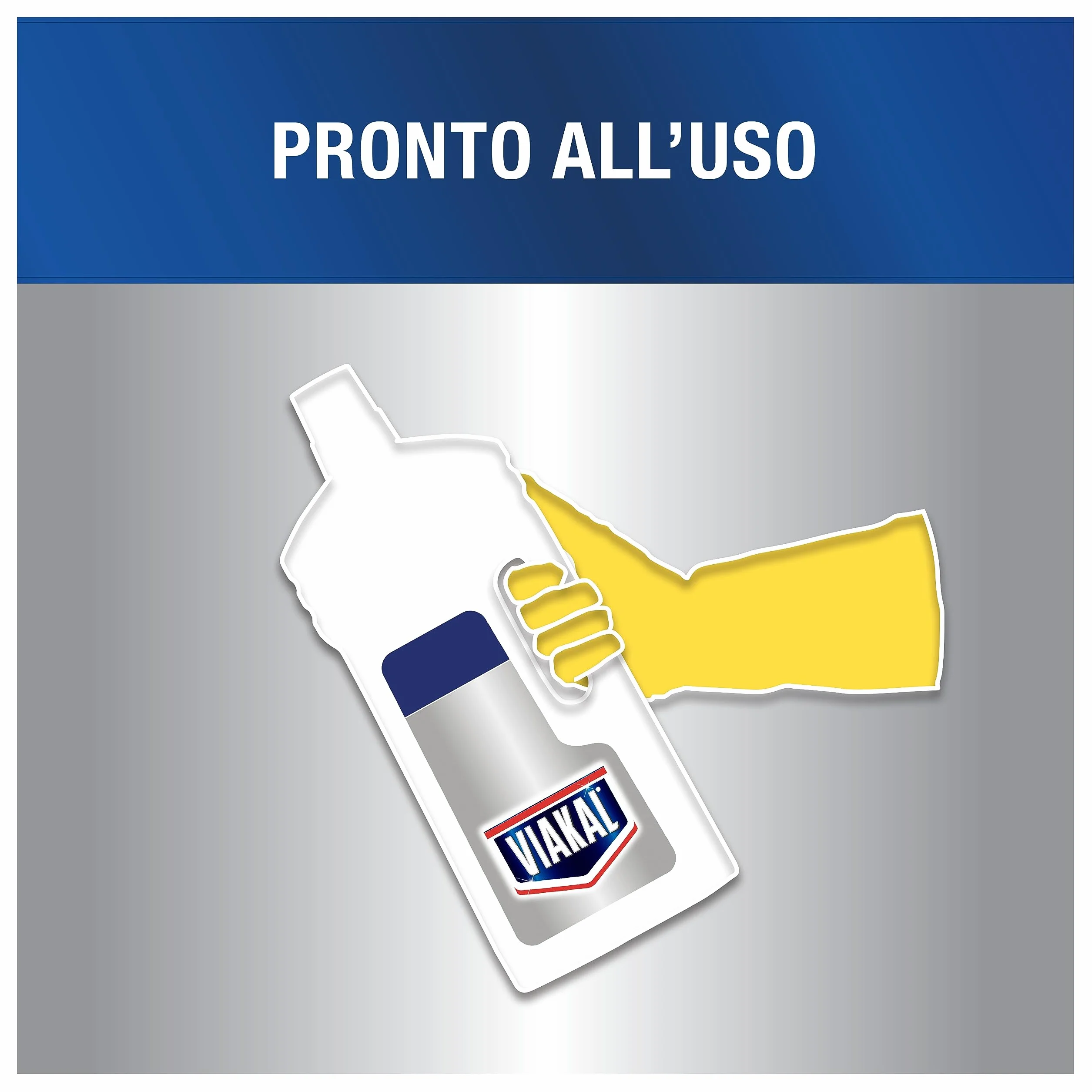Viakal Professional Anticalcare Liquido 12 Litri (6 x 2L) Bagno