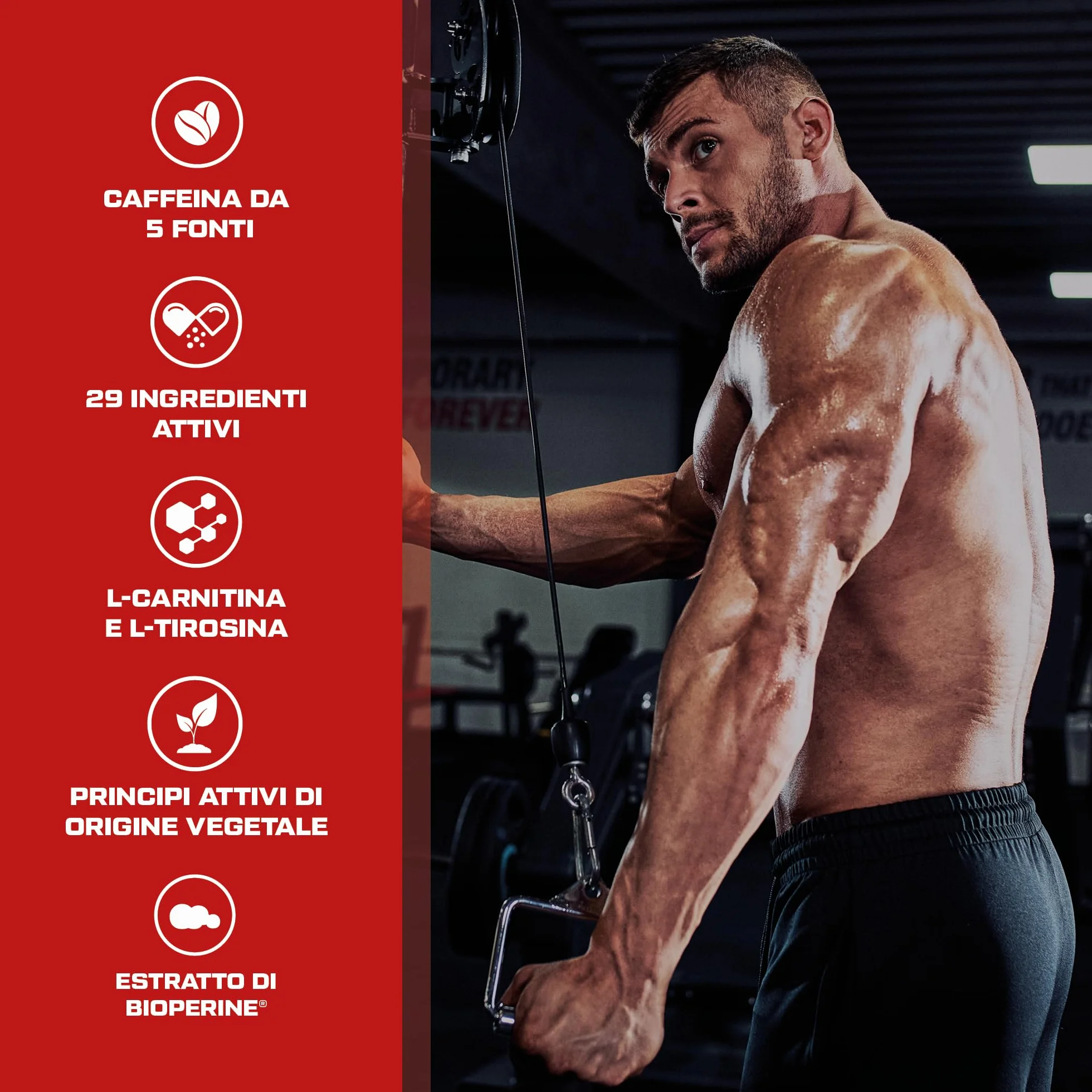Scitec Nutrition Revex HC 120 Mega Capsule L-carnitina HCA CLA Aminoacidi Vitamine e minerali