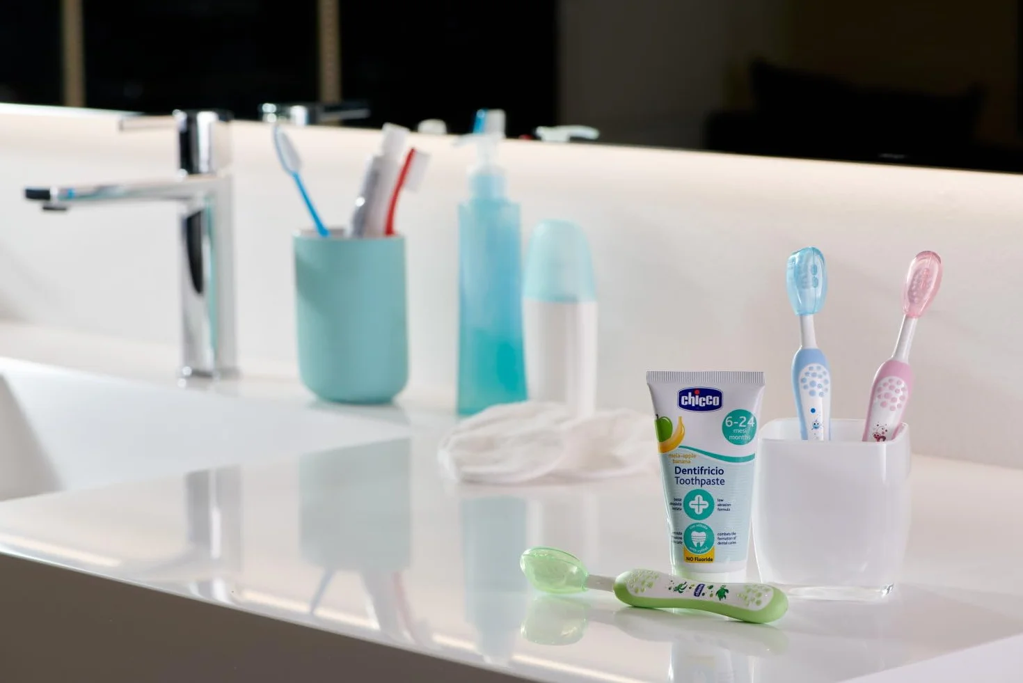 Chicco Spazzolino 6-36 Mesi, Azzurro
