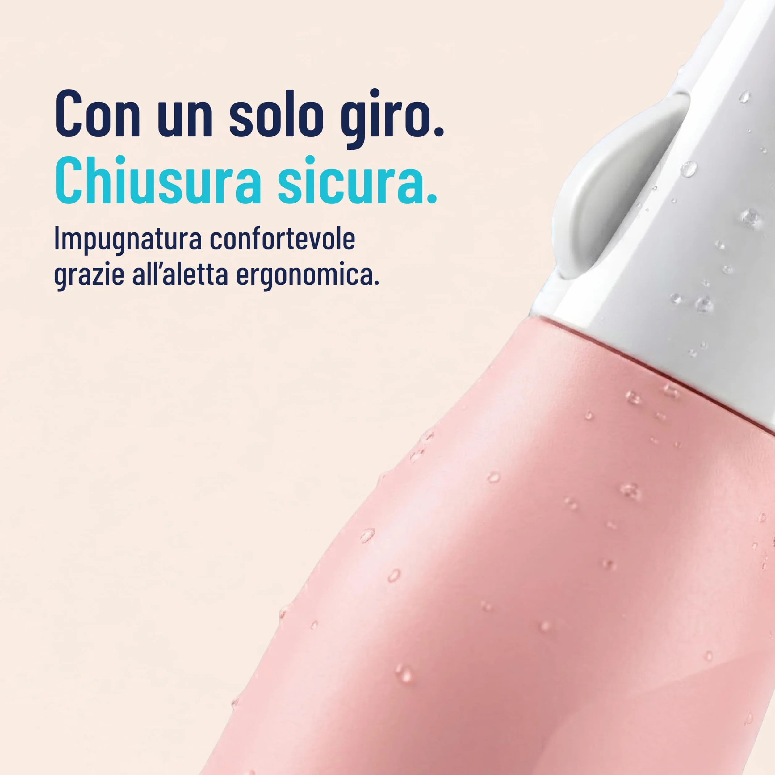 Doccia intima per glutei 0% chimica 100% acqua senza batterie sostenibile
