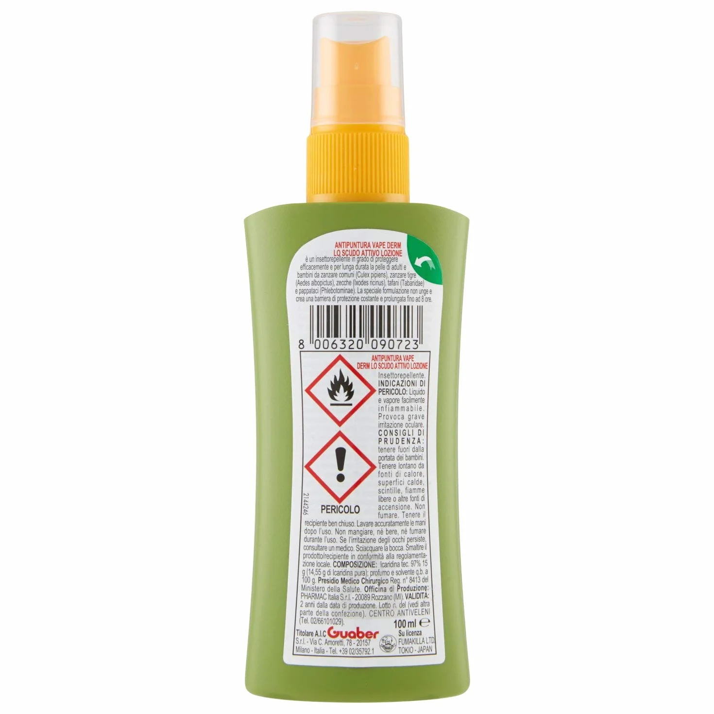 Vape Derm Repellente Lozione - 100 ml
