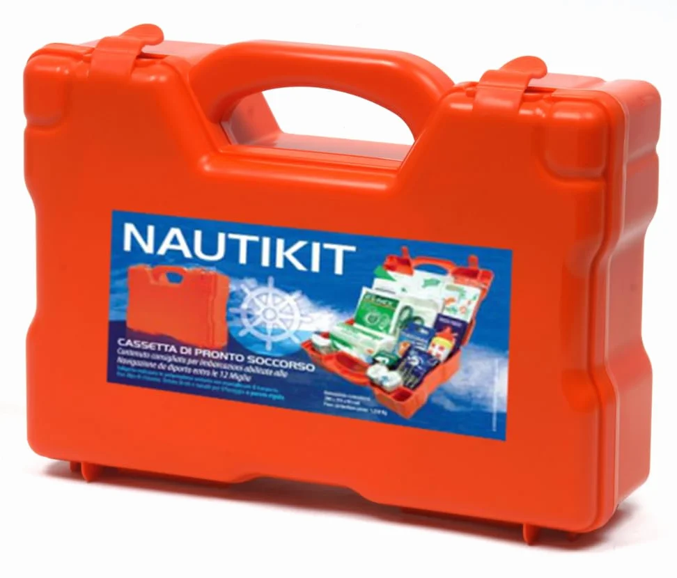 Valigetta Pronto Soccorso Nautico Barca 12 miglia 29x21,5x9 cm