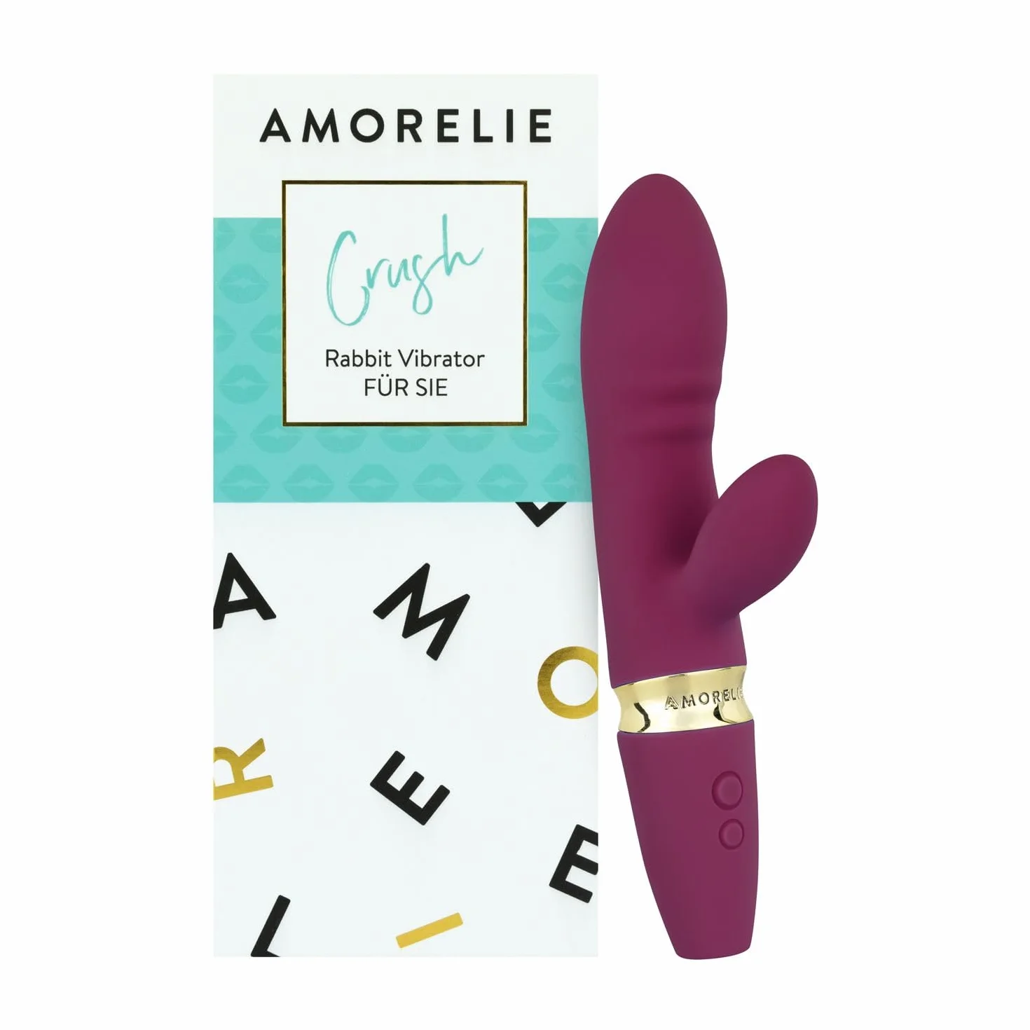 Rabbit - Vibratore Crush AMORELIE - Berry