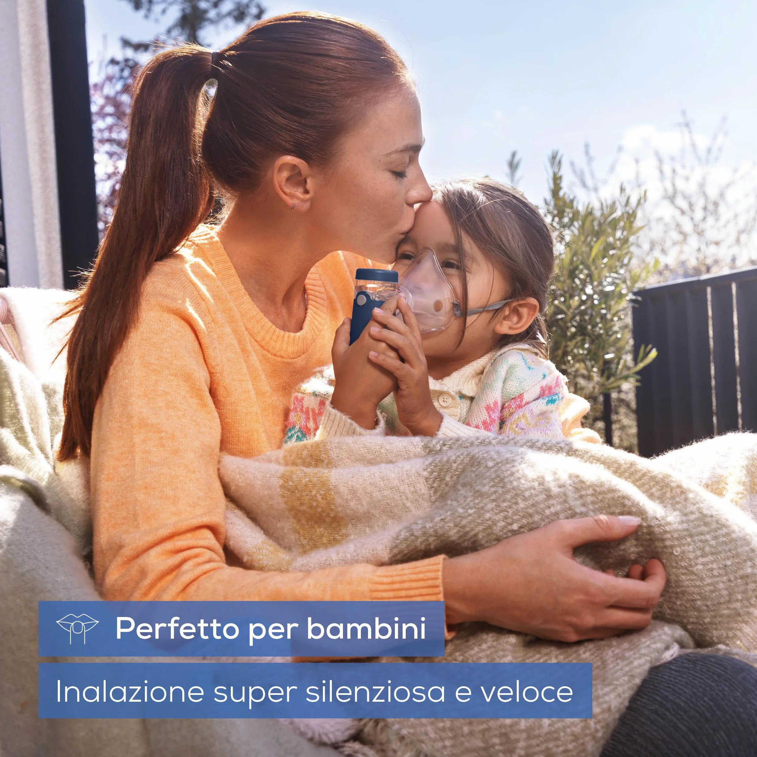 Beurer IH 49 Aerosol, inalatore portatile per bambini e adulti, ricaricabile, silenzioso