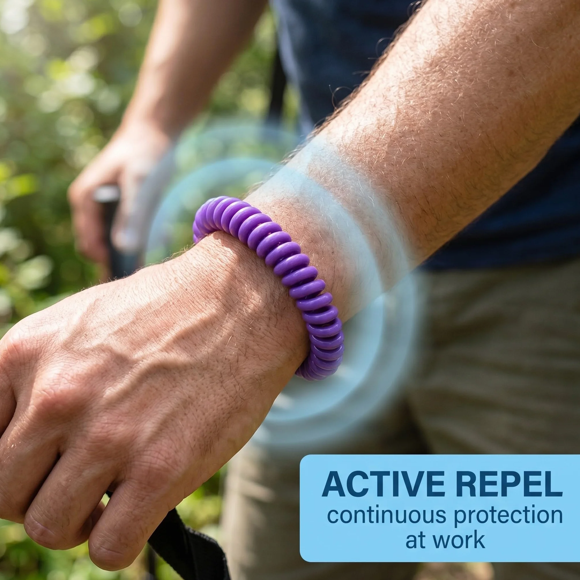 Bracciali Antizanzare a Spirale Set 10 + 36 Cerotti, Oli Essenziali Naturali, Senza DEET per Famiglia e Bambini