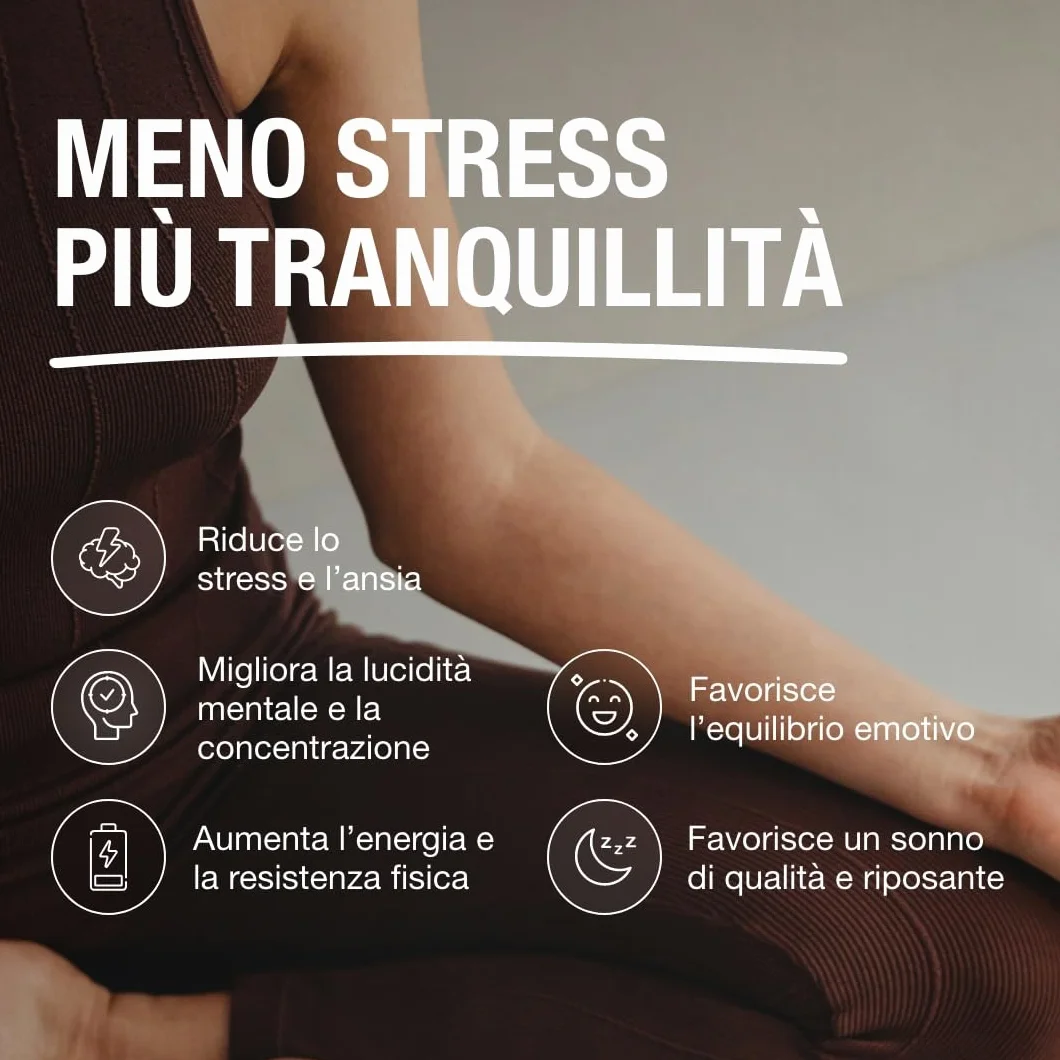 Ashwagandha Sensoril® 5:1 Estratto 10:1 5250 mg 120 capsule vegane Concentrazione superiore KSM-66
