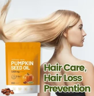 Saw Palmetto con semi di zucca, senza soia, senza latticini, senza OGM | Supporta i capelli