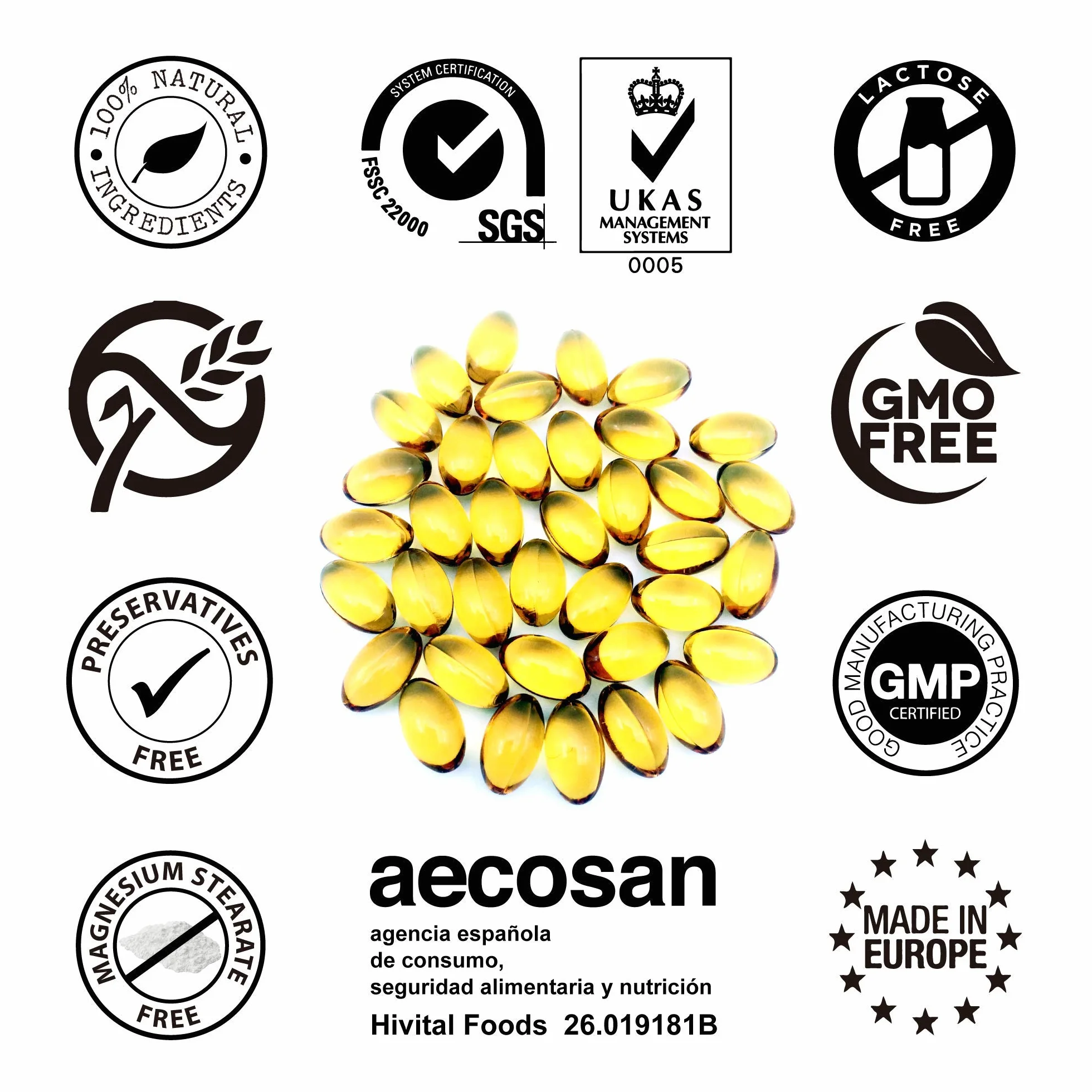 Olio di Origano 300 mg 150 capsule Hivital Carvacrolo 70% Timolo 2,5% senza glutine non OGM