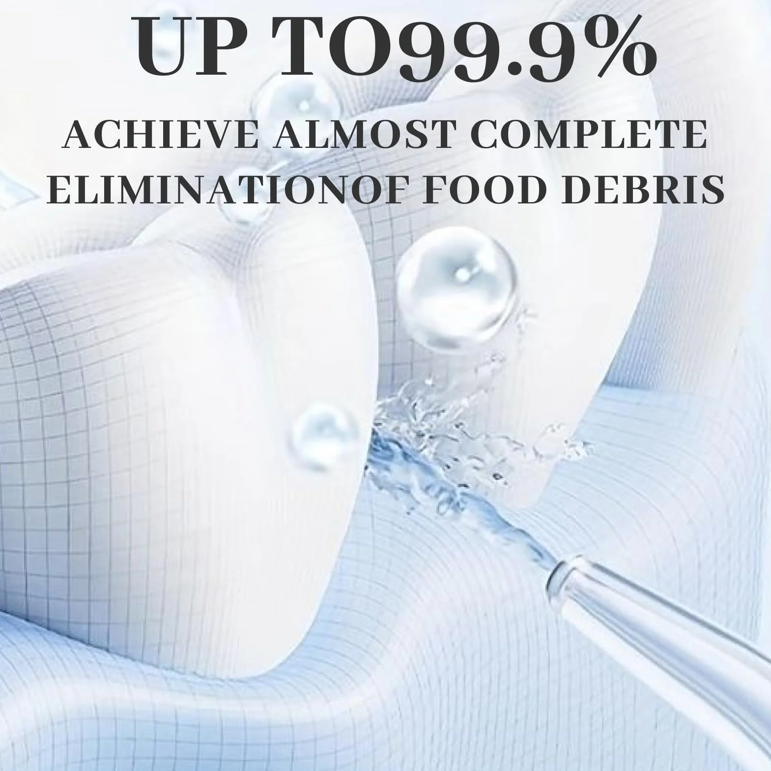 6pcs Spare Nozzle High Pressure Dental Jet for Waterpik Water Flosser Compatible Models