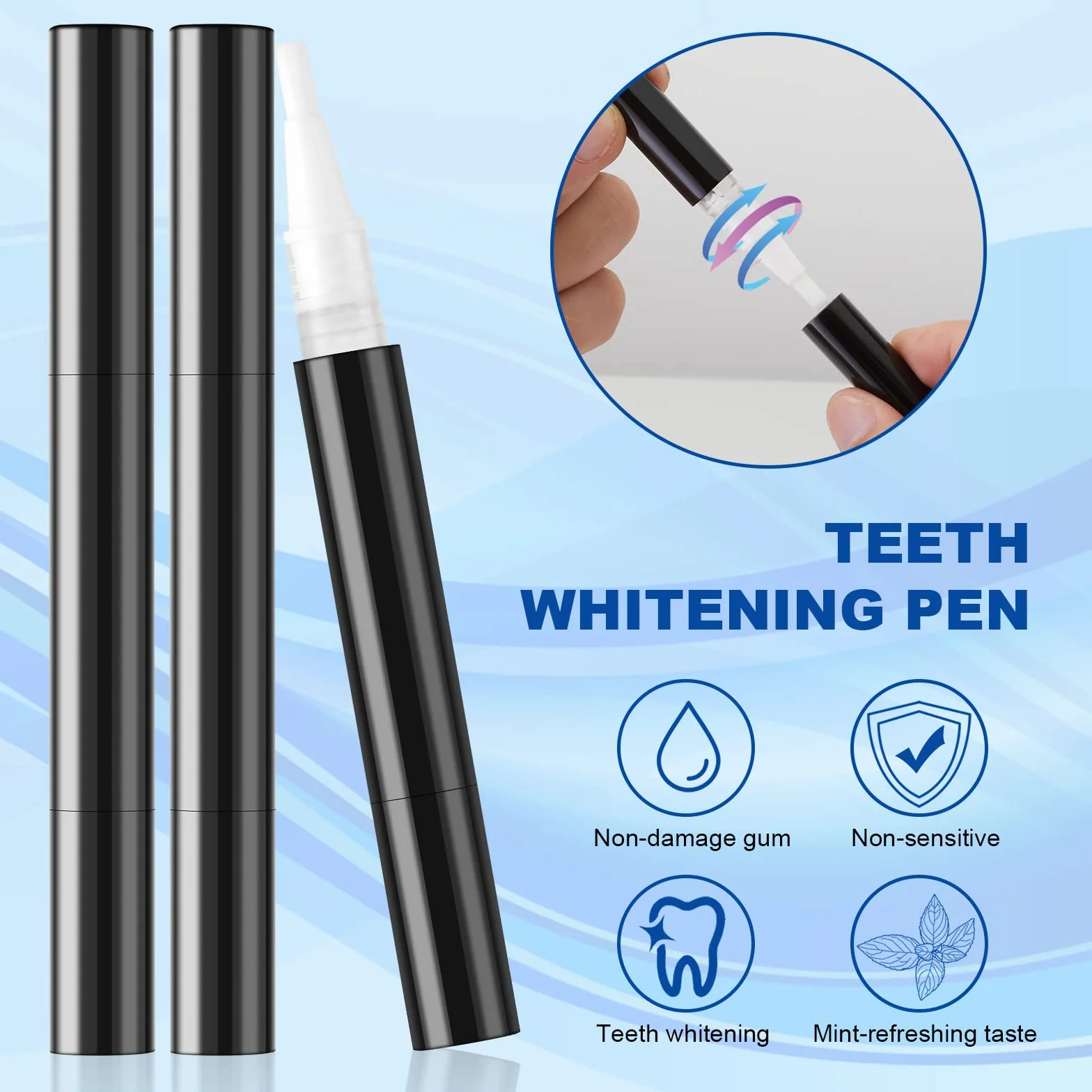Kit Sbiancante Denti Professionale con Lampada LED - Teeth Whitening