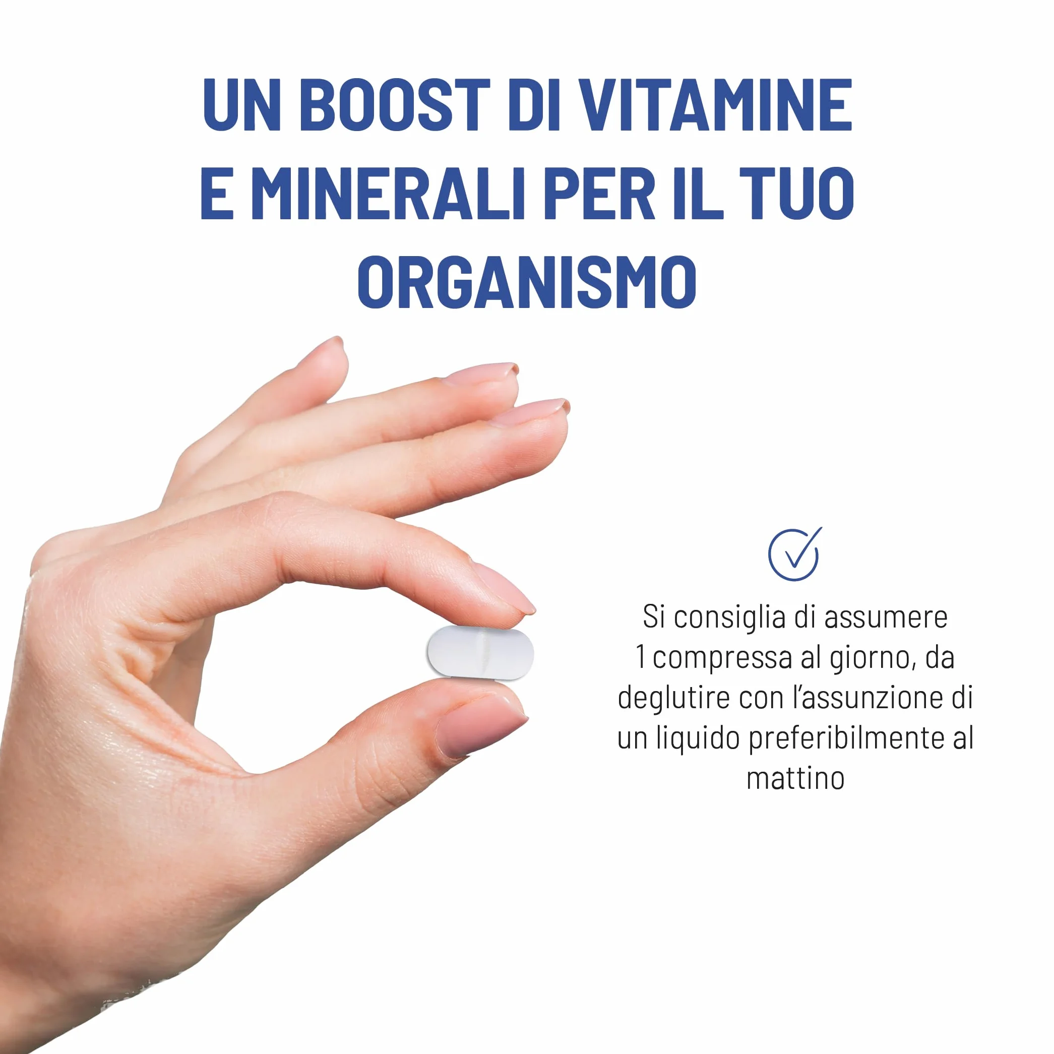 Equilibra Multivitamine e Minerali 12 Vitamine 6 Minerali Luteina 60 Compresse