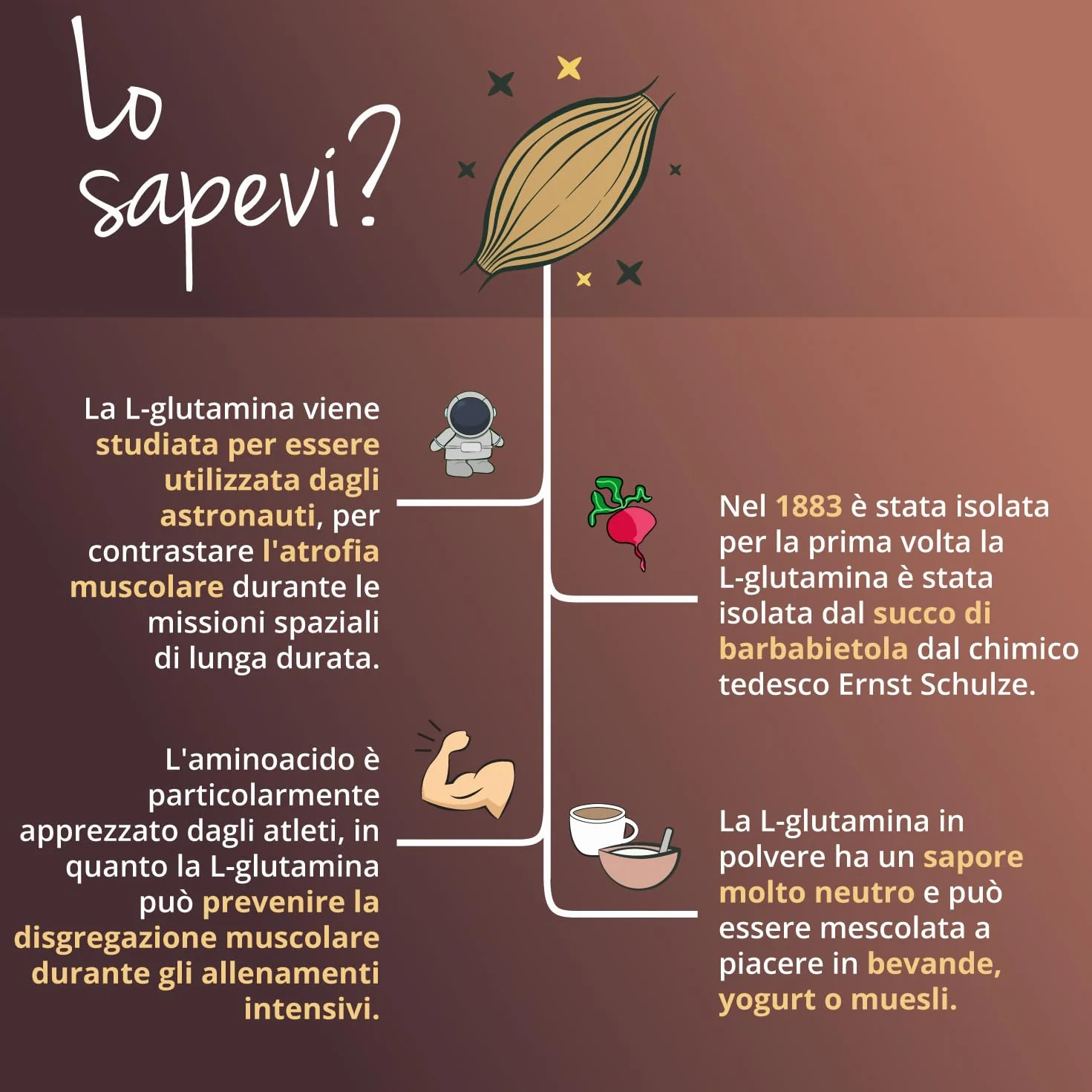 Glutammina in Polvere | 100% Pura e Naturale | Gusto Neutro | 5.000 mg - Alto Dosaggio | Vegan e Senza Additivi | Integratore Sport per Recupero Muscolare | con Misurino | Vegavero®