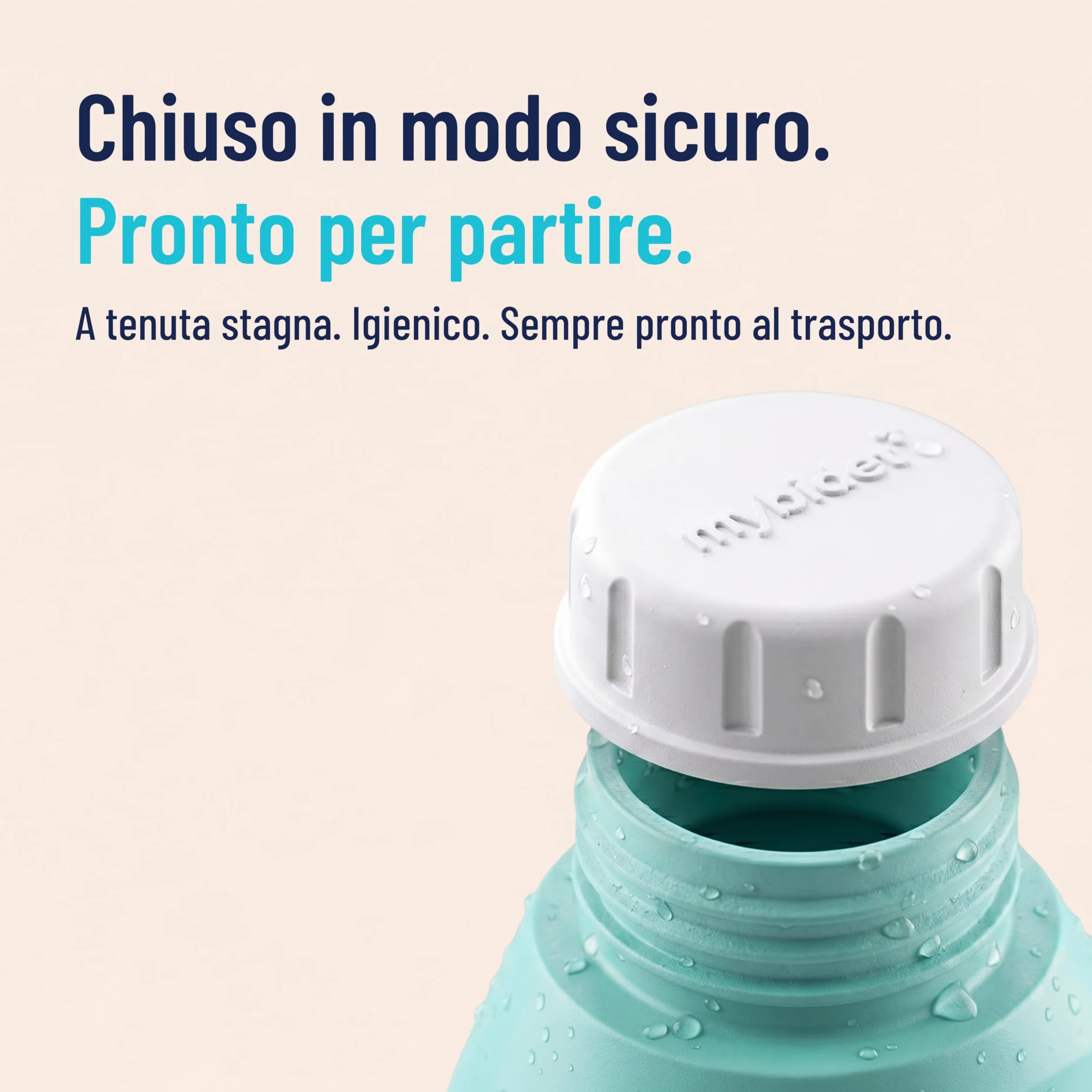 Doccia intima per glutei, 0% chimica, 100% acqua, senza batterie, sostenibile