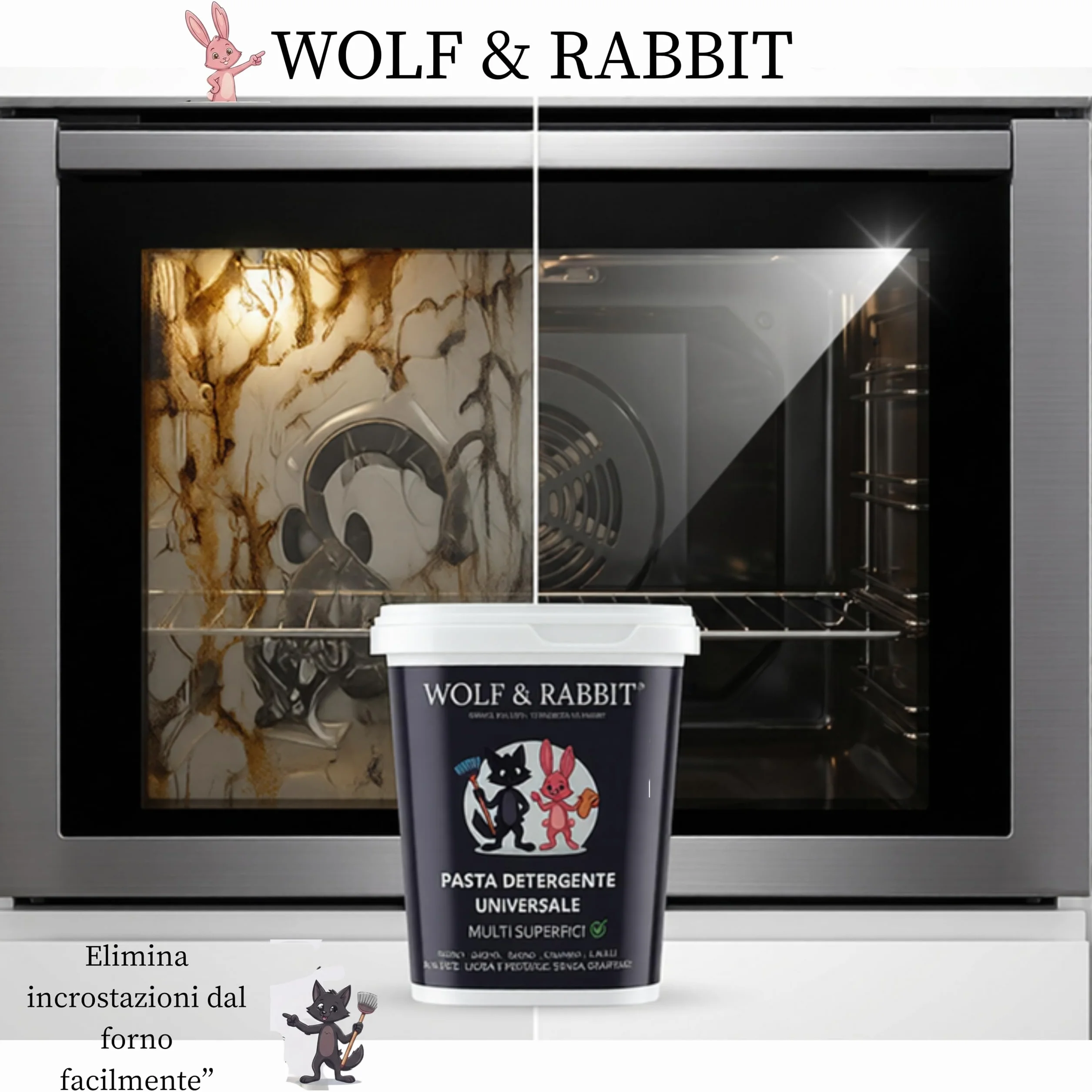 WOLF & RABBIT Pasta Pulente Universale 500g