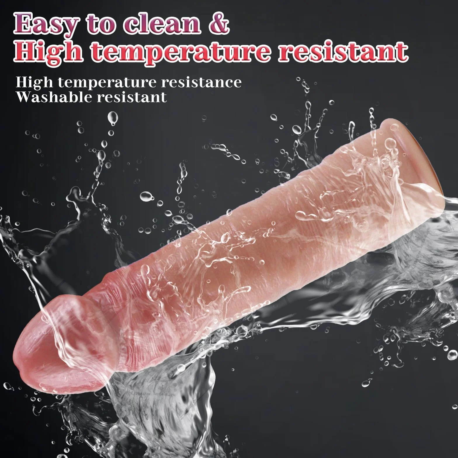 BDSMJOY guaina per pene in silicone liquido, guaine e prolunghe per il pene,ingrandimento del pene, estensore del pene erotico