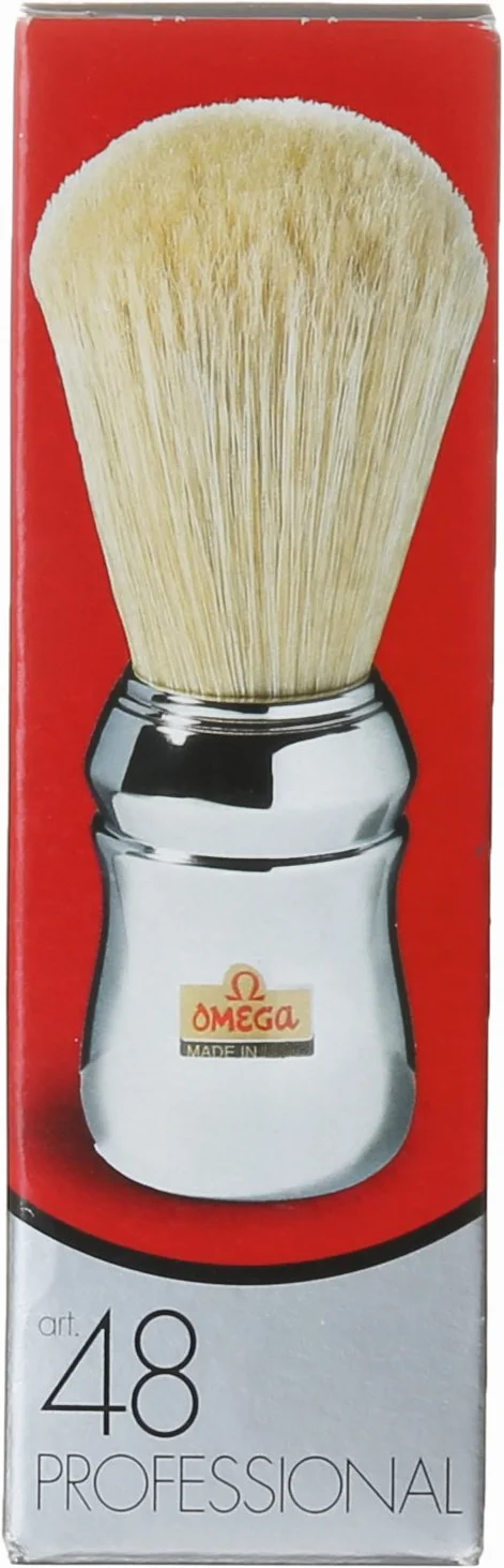 OMEGA PENNELLO PROFESSIONALE BARBIERI n 48 PURA SETOLA