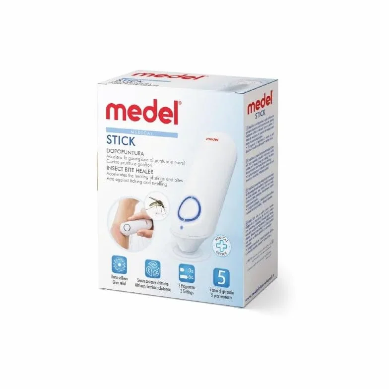 Medel Dopopuntura Stick Elettronico per Punture di Insetti e Zanzare