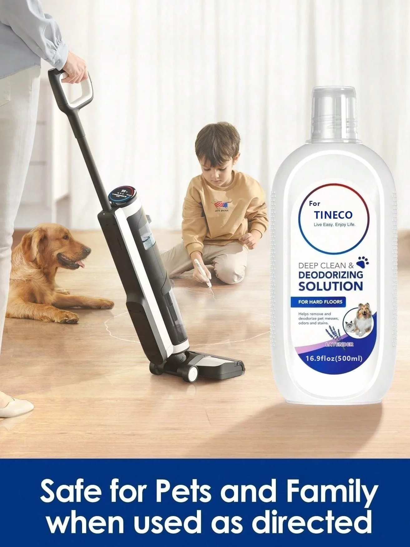 Detergente per pavimenti Tineco IFloor 2/3 Breeze FLOOR ONE S3/S5/S5 Pro 2/S6/S7 Pro 500 ml
