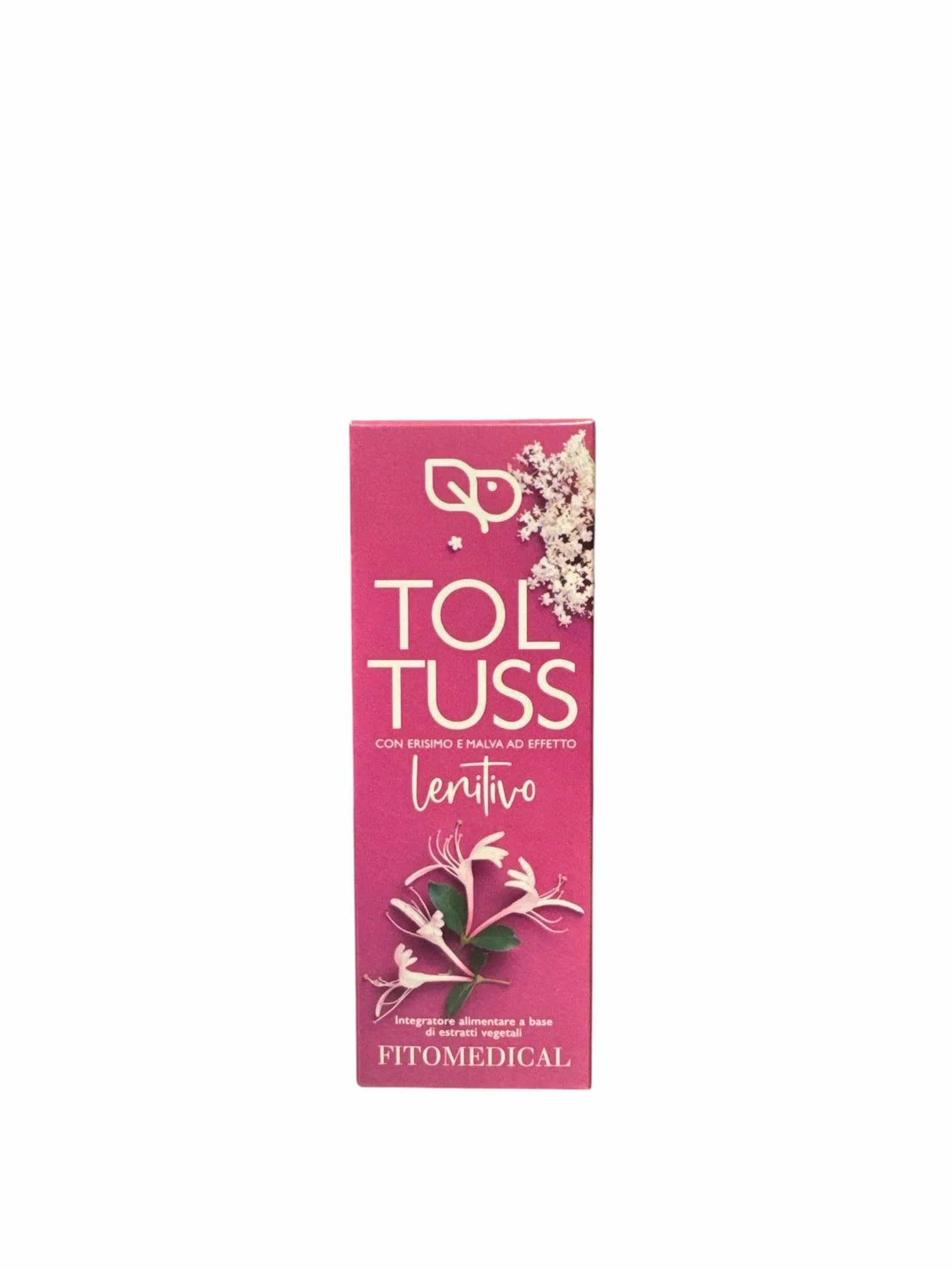 Fitomedical - Toltuss Lenitivo, Integratore Alimentare Naturale Con Erisimo e Malva ad azione lenitiva ed emolliente. Senza Glutine - Flacone da 150 ml