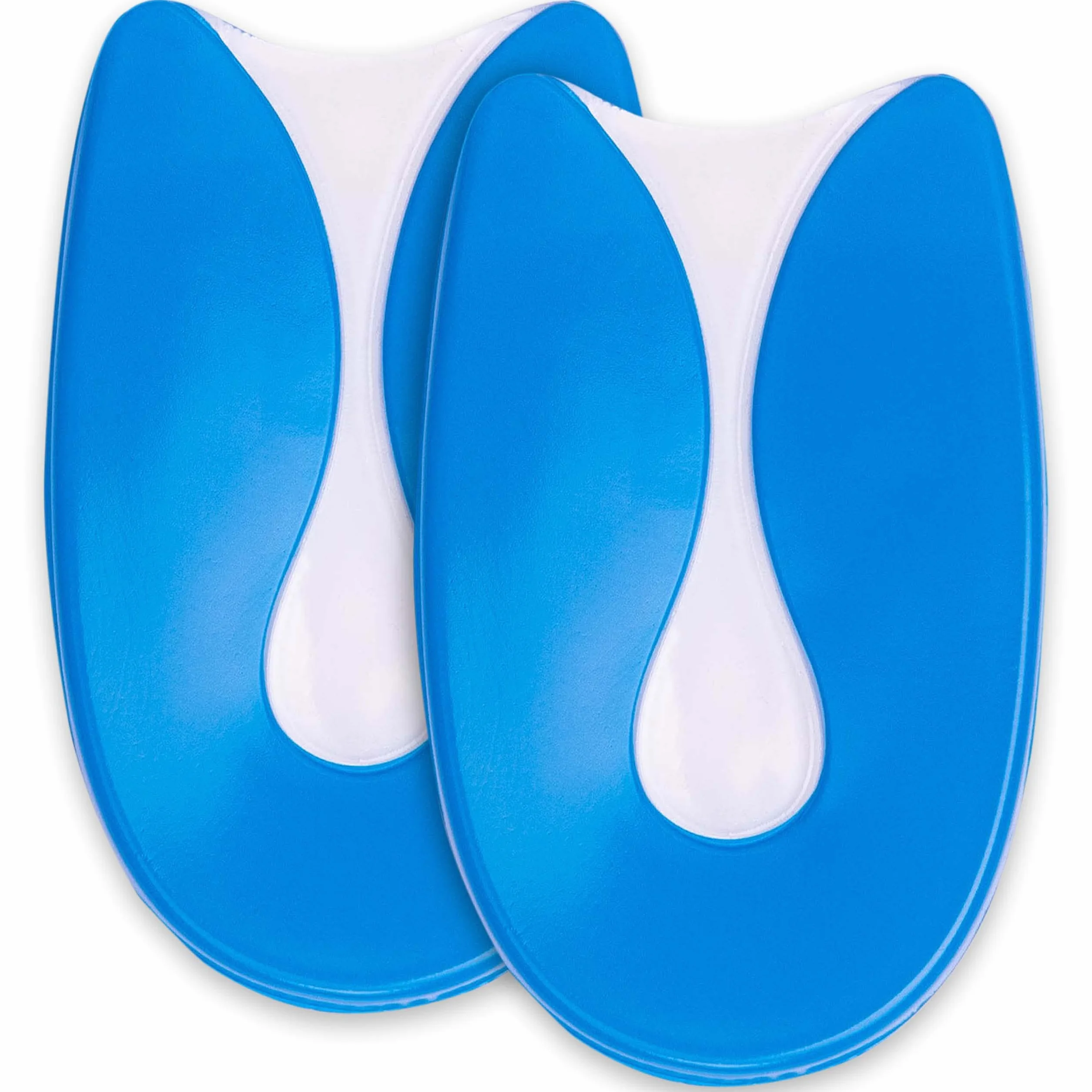 SULPO 2 paia di protezioni per tallone per bambini contro il dolore di pressione per sperone calcaneare, cuscino per tallone a forma di U, misura 30-35