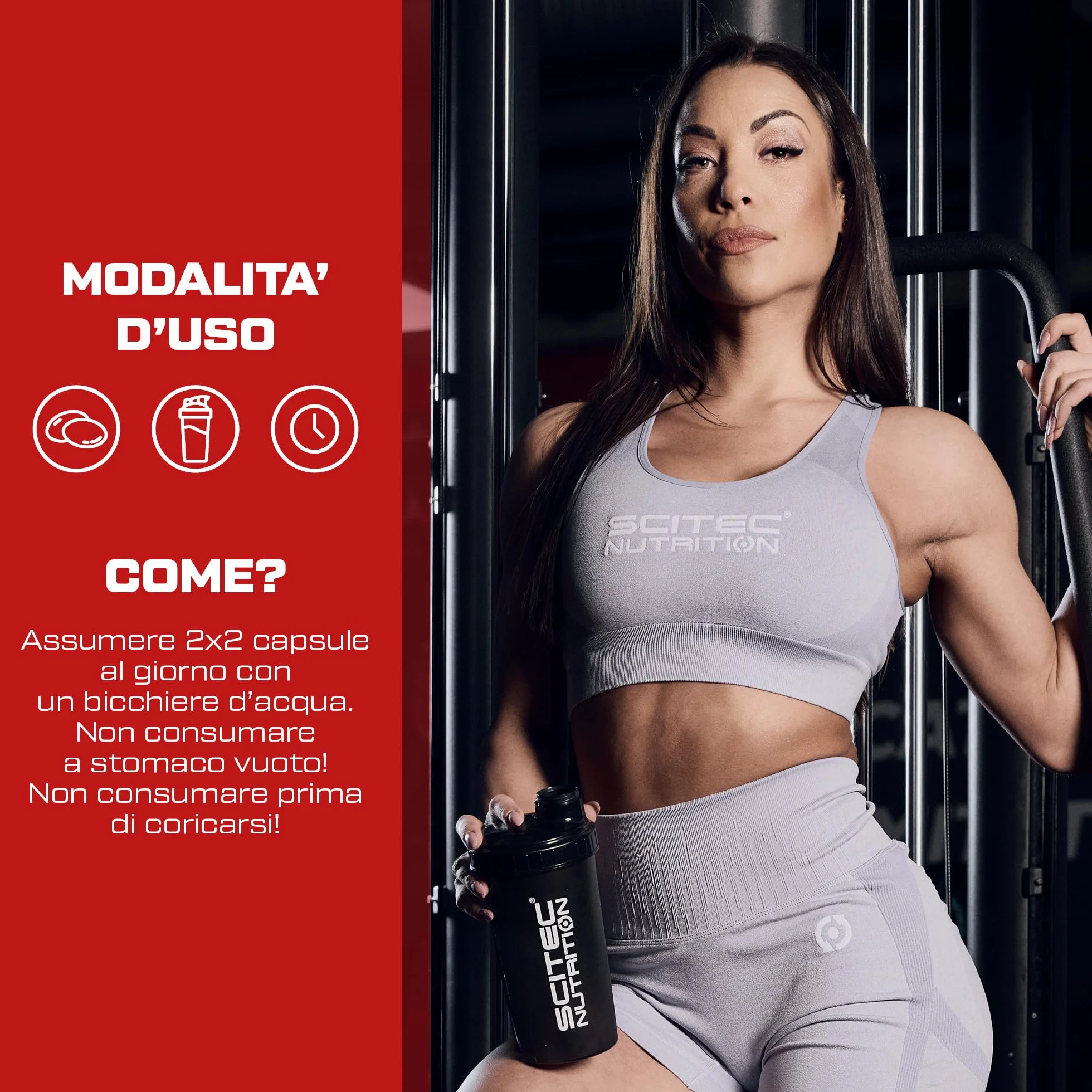 Scitec Nutrition Revex HC 120 Mega Capsule L-carnitina HCA CLA Aminoacidi Vitamine e minerali