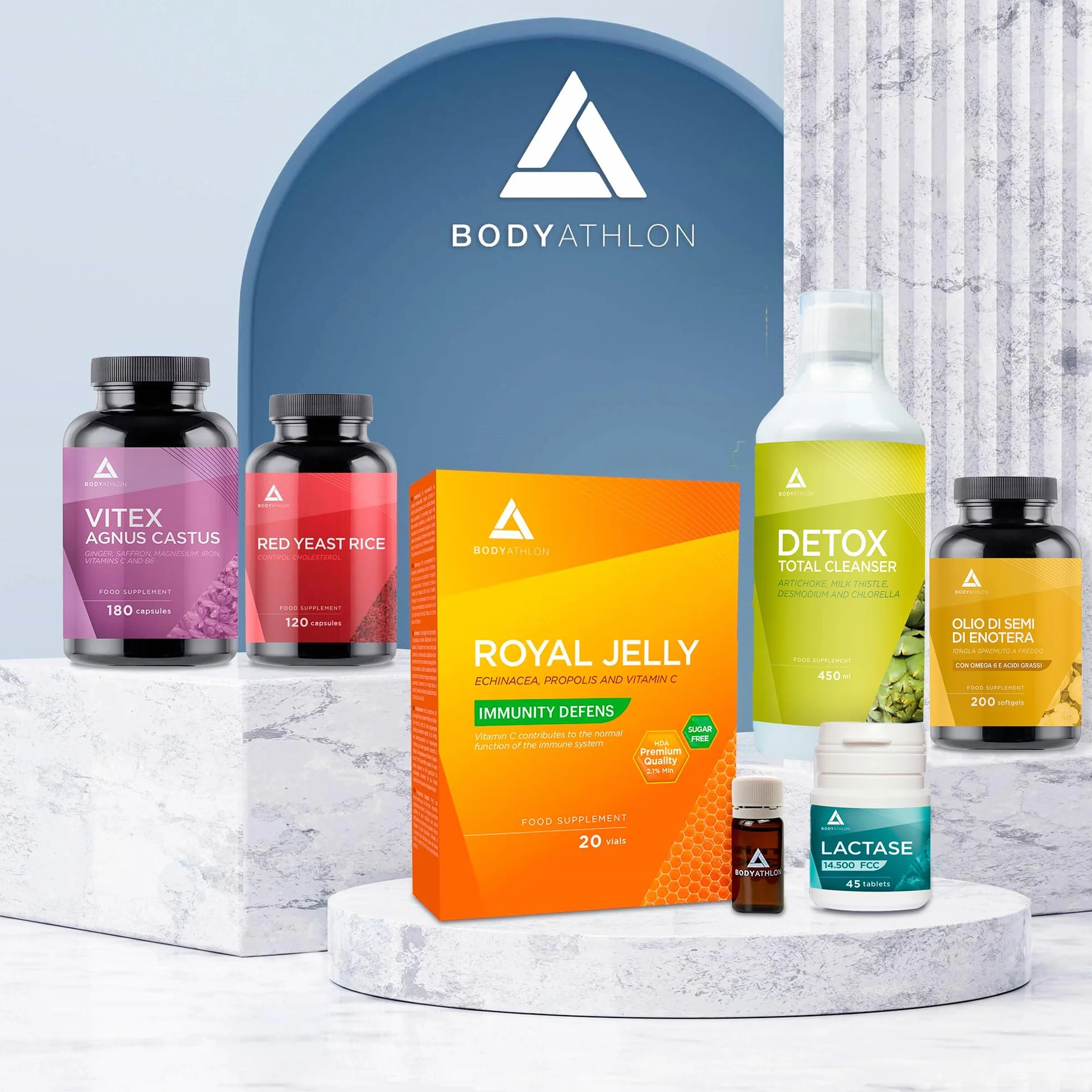 Melatonina pura in gocce 90ml BODYATHLON per dormire meglio insonnia vegano aroma limone
