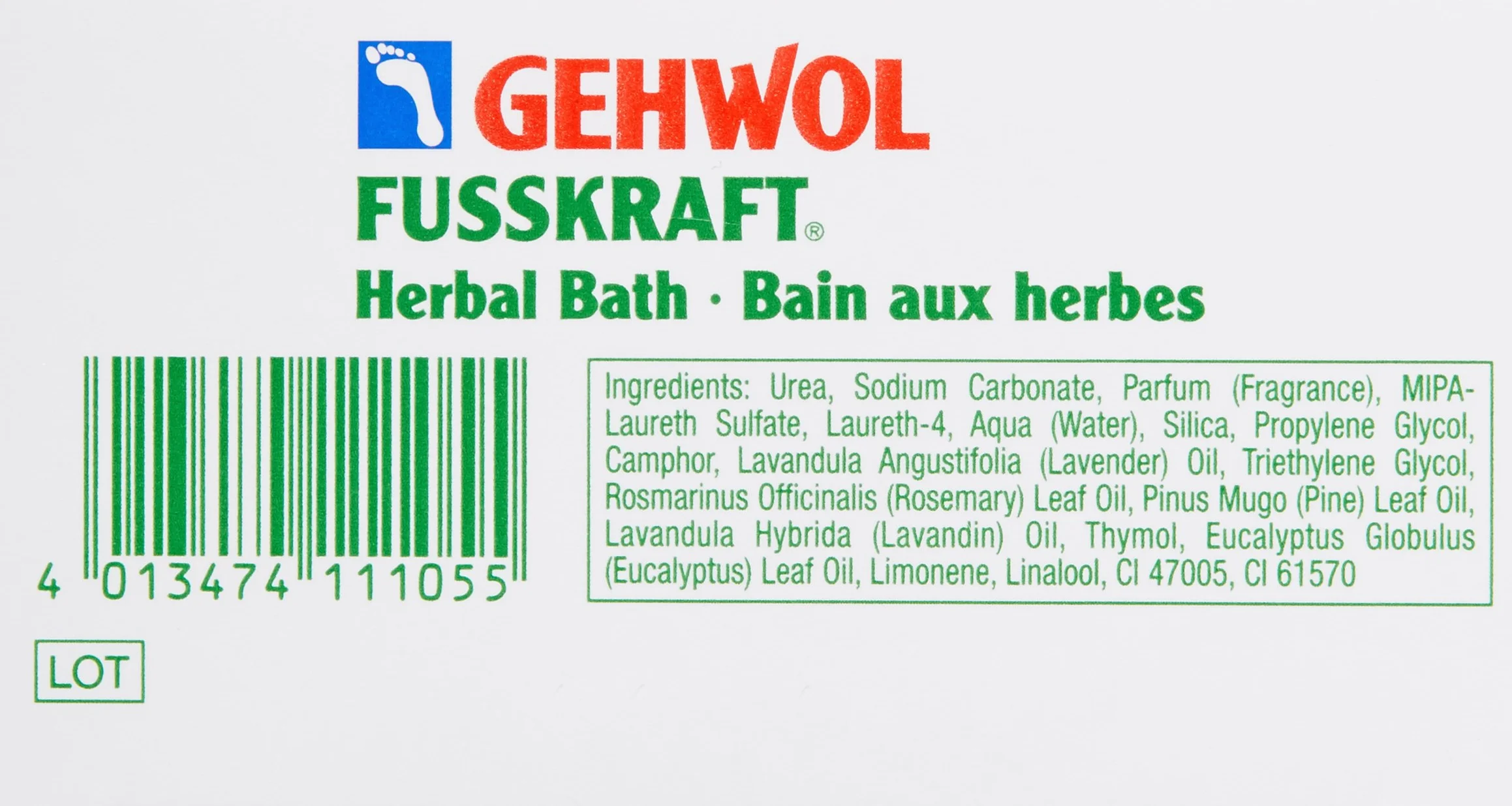 Gehwol Fusskraft Herbal Bath 400G