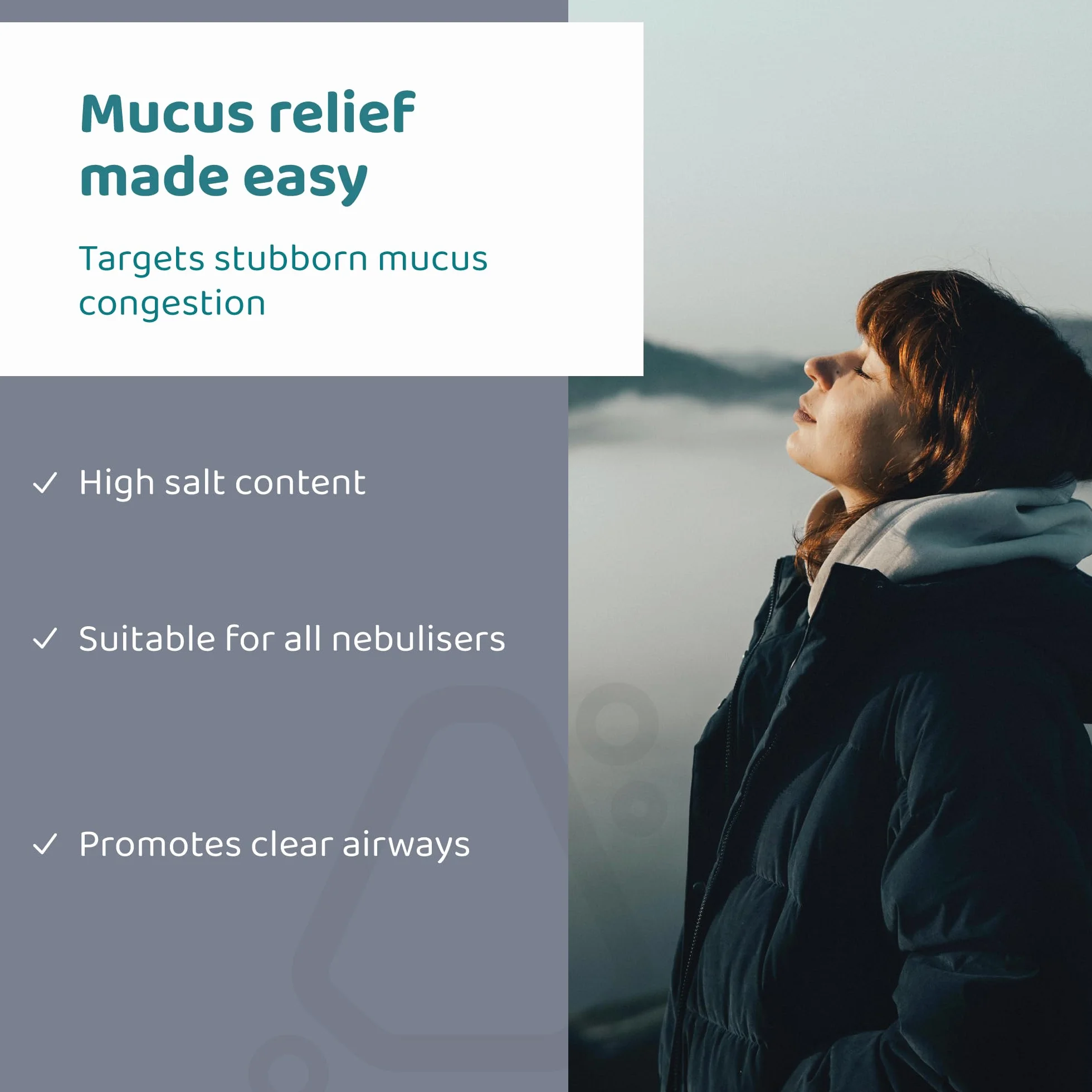 MucoClear 6% NaCl Inhalationslösung, 60 Ampullen