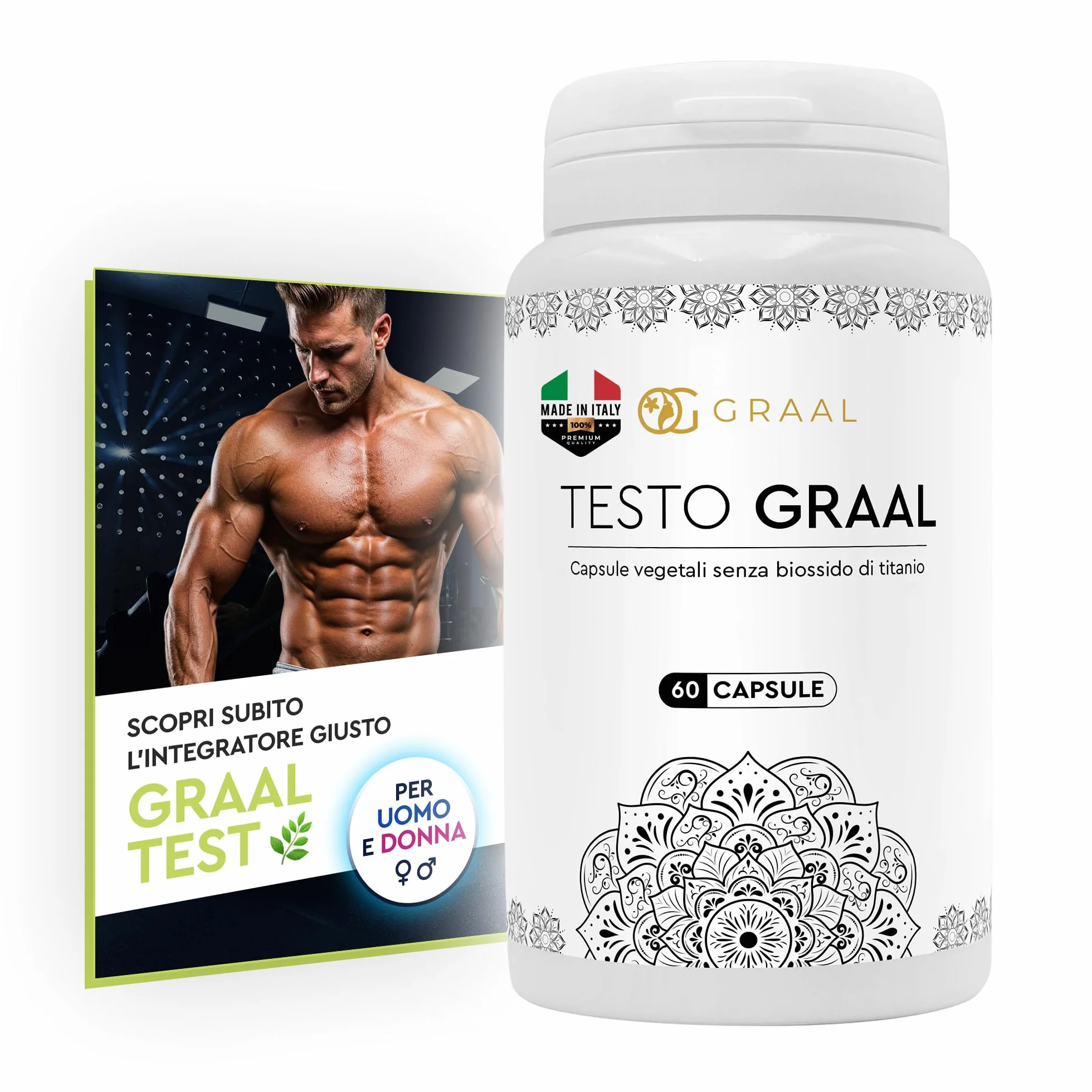TestoGraal Testosterone Uomo