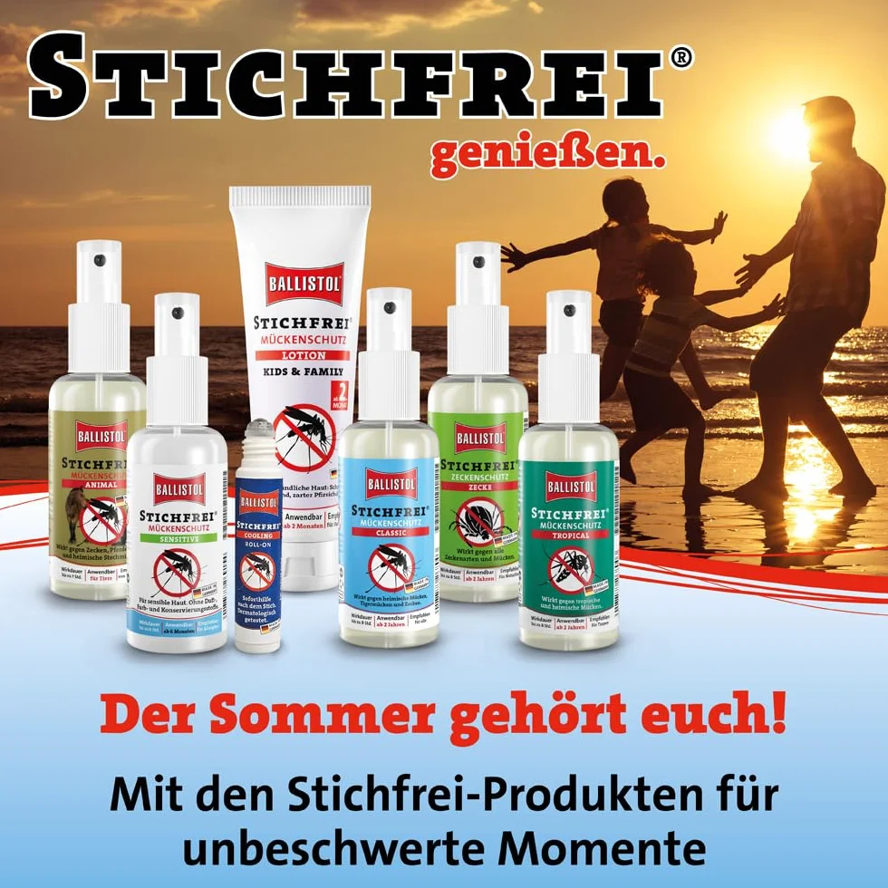 Ballistol Stichfrei Protezione per insetti 500 ml