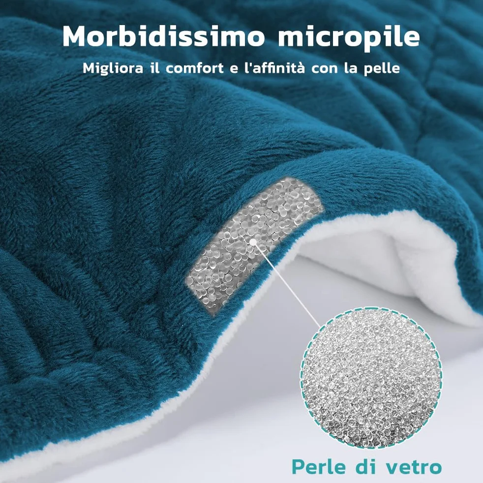 Termoforo Cervicale e Spalle, Riscaldamento Rapido, 5 Regolazioni della Temperatura, Lavabile in Lavatrice, Spegnimento Automatico