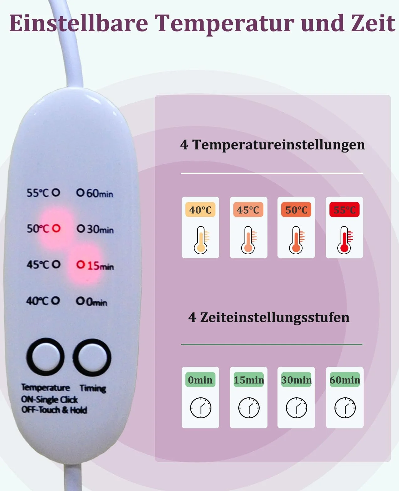 Maschera per gli occhi in seta riscaldata - Comprime calde per occhi gonfi, occhi secchi, blefarite, affaticamento, stili e MGD (grigio)