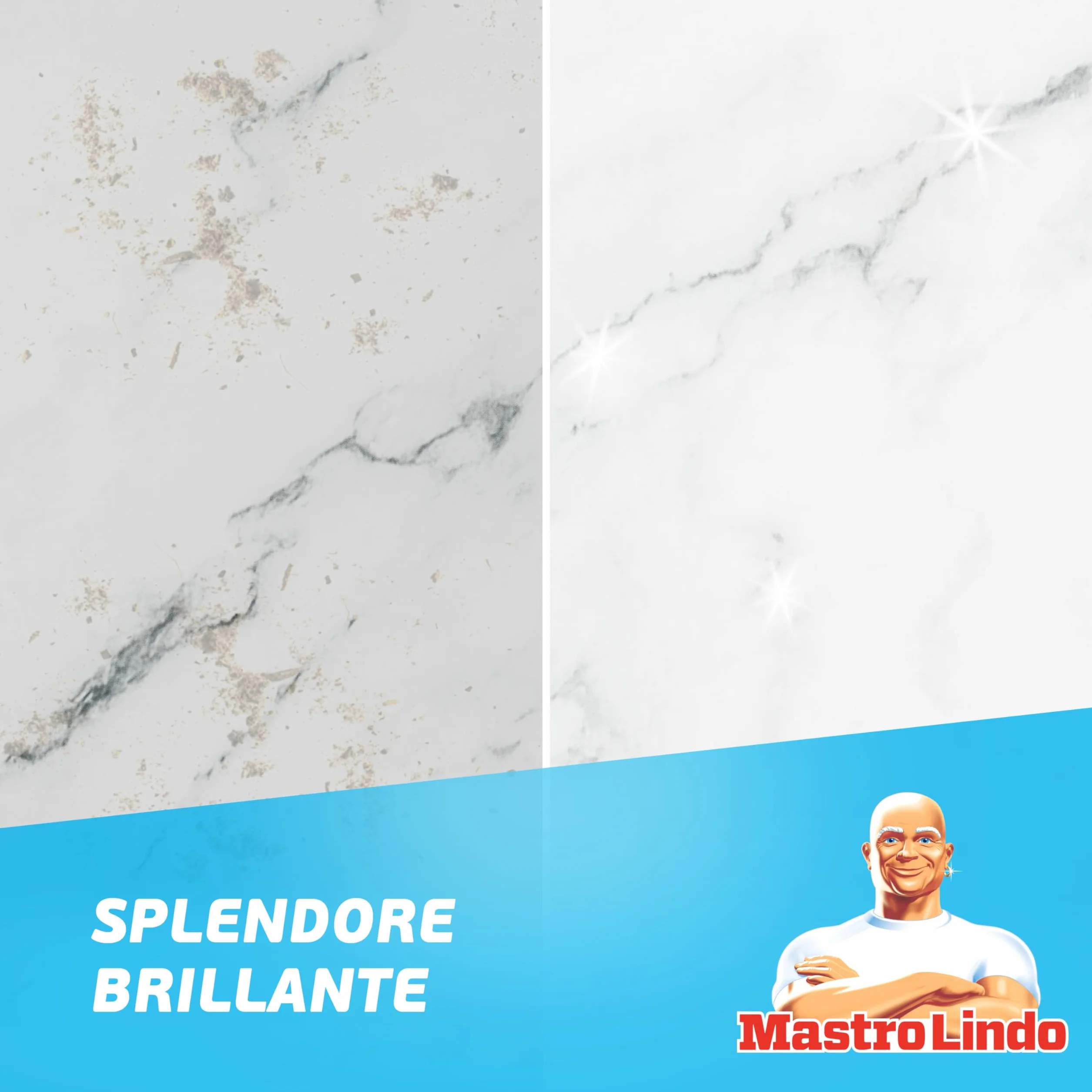 Mastro Lindo Liquido Detersivo Per Pavimenti Multiuso, 12 x 930ml, Profumo Limoni Di Sicilia