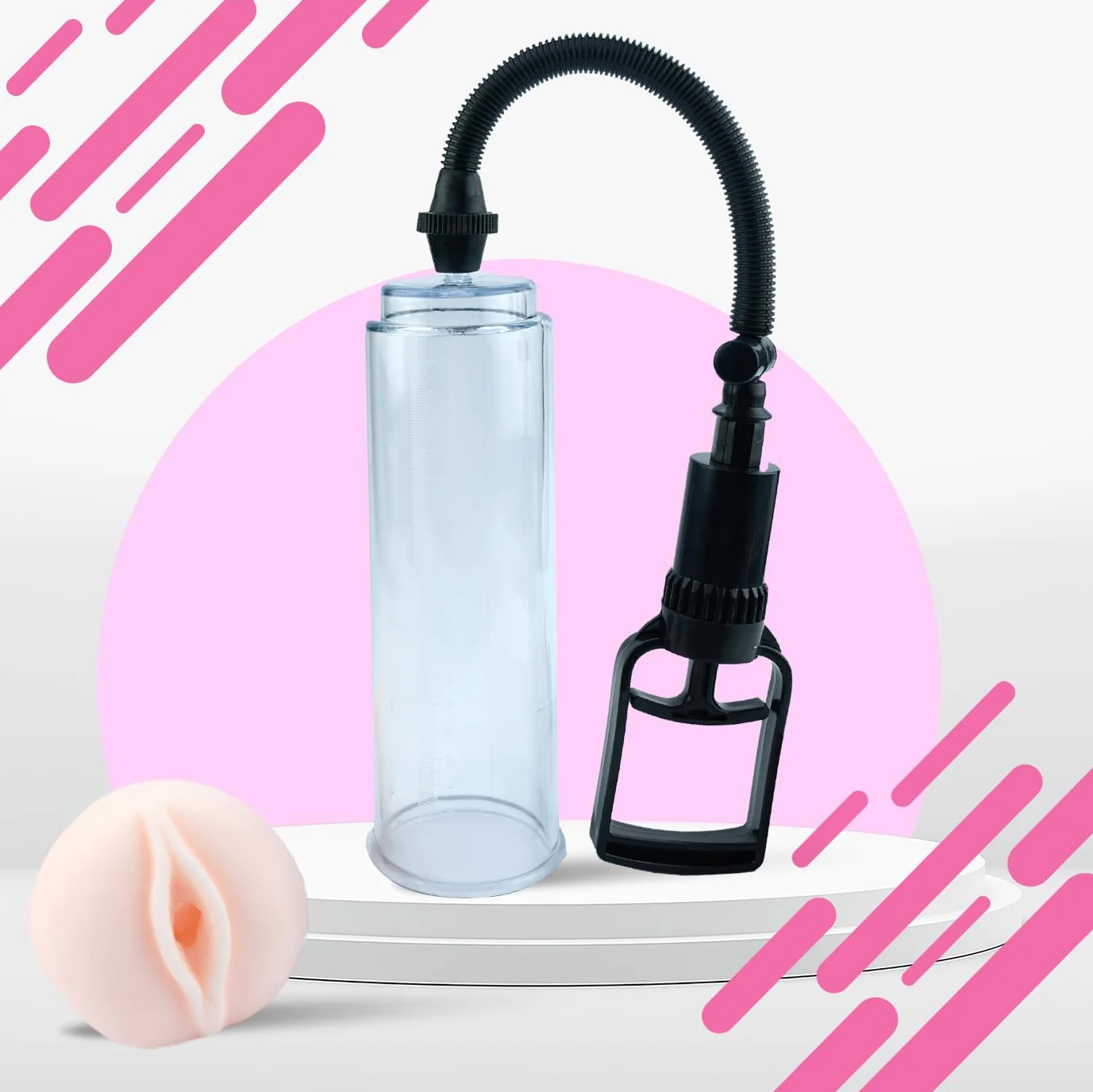 Pompa pene Estensore uomo Sex toys Vacuum device Pompa per il Ingrandimento vacuum pene uomo allungare Prolunga P02-10
