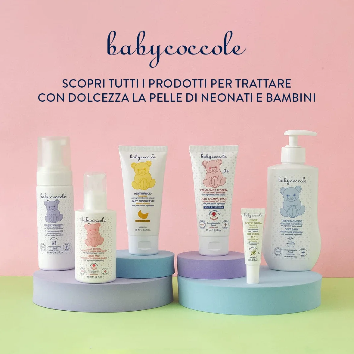 Babycoccole DENTINIFRICIO FRAGOLOSO. Dentifricio per Bambini da 0 a 6 anni all'aroma naturale di Fragola. Rinforza i denti, previene le carie. Giusto apporto di fluoro, calcio e vitamine - 75 ml