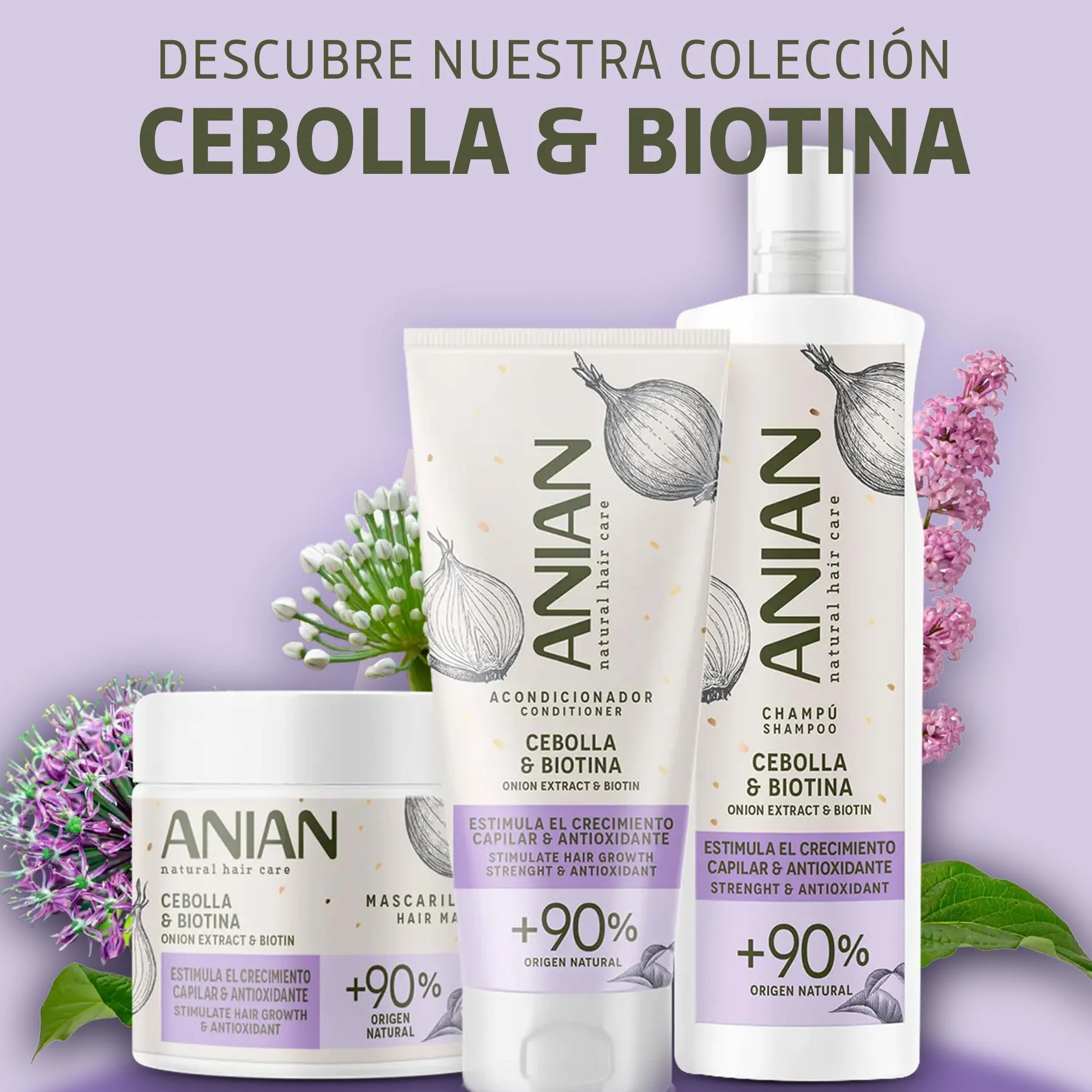 Mascarilla Esp Cebolla Y Biotina Anian 350ml