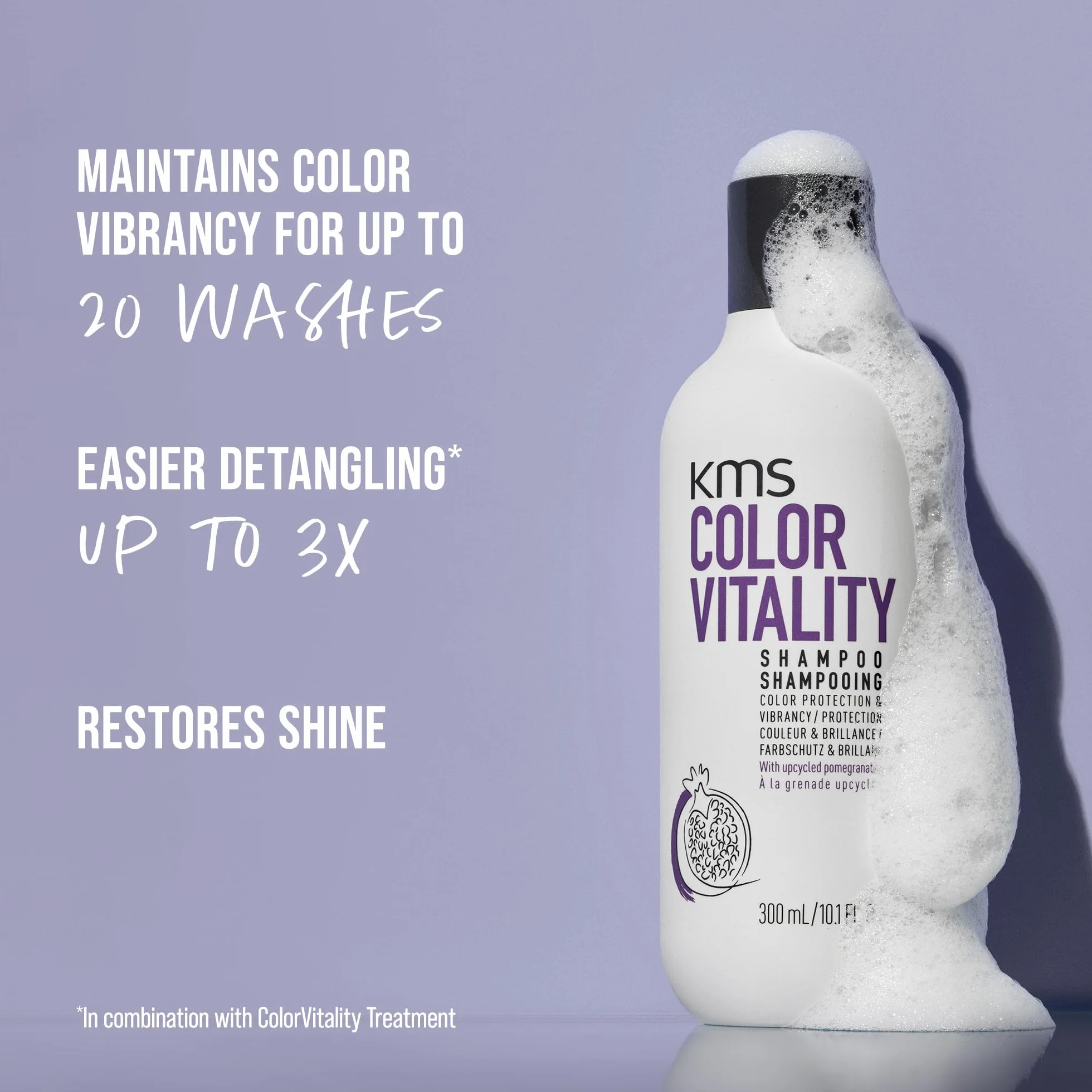 KMS ColorVitality Shampoo 300ml per Capelli Colorati