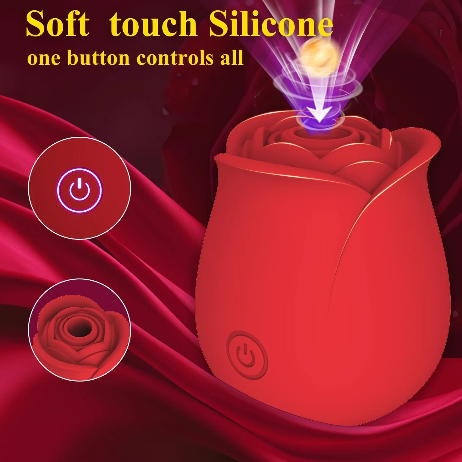 Vibratoreper Donna Professionale Sexytoysys Donna Coppia Succhia Clitoride Sex Toys Coppia Sessuali per Vibratoreper Stimolatore Clitoride Femminile Succhia Capezzoli per Donne Vibratoreper Piccolo