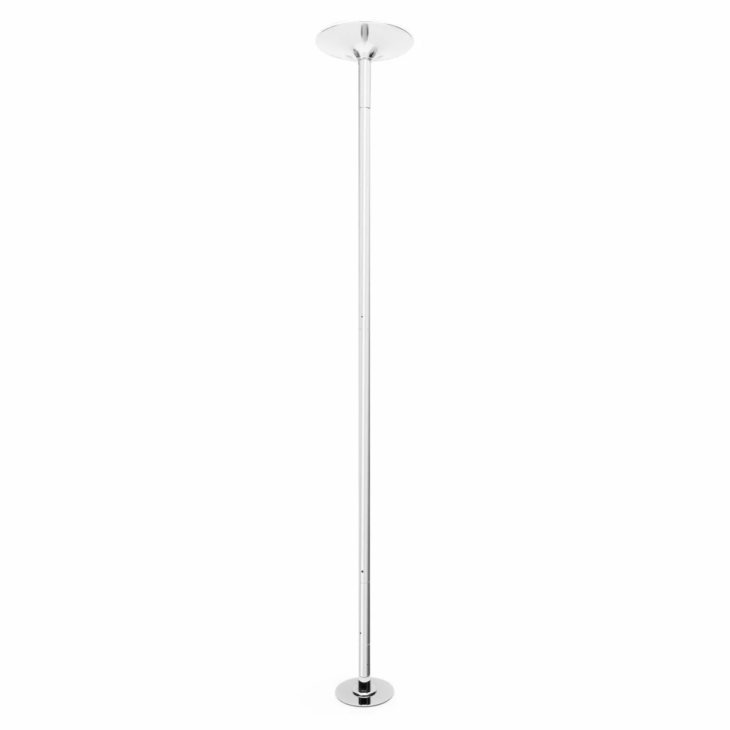 Klarfit Luxor Pole Dance Palo da Casa Acciaio Inox Diametro 45 mm Altezza Soffitto 2,74 m