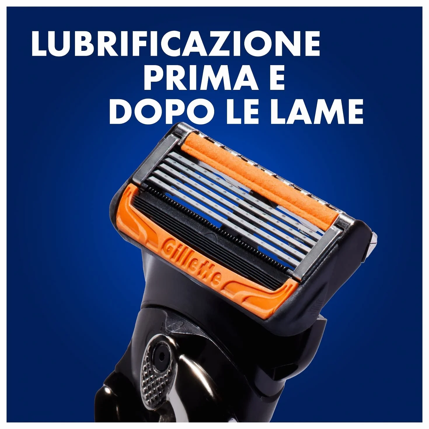 Gillette Fusion 5 Proglide Power Lamette da Barba, Confezione da 4 Ricambi da 5 Lame