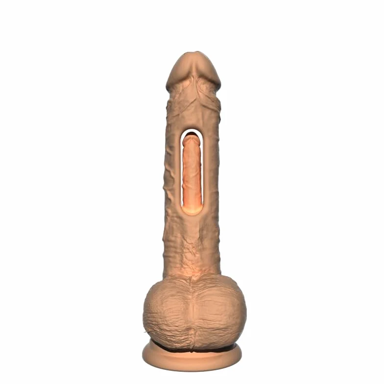 Dildo Vibratoreper Donna Professionale Sex Toys - 22CM Vibratori Realistici Sexytoysys Coppia con 9 Potenti Schiaffi e Vibrazioni Anal Dildo Realistico Vibratoreper Donna Clotoride con Riscaldamento